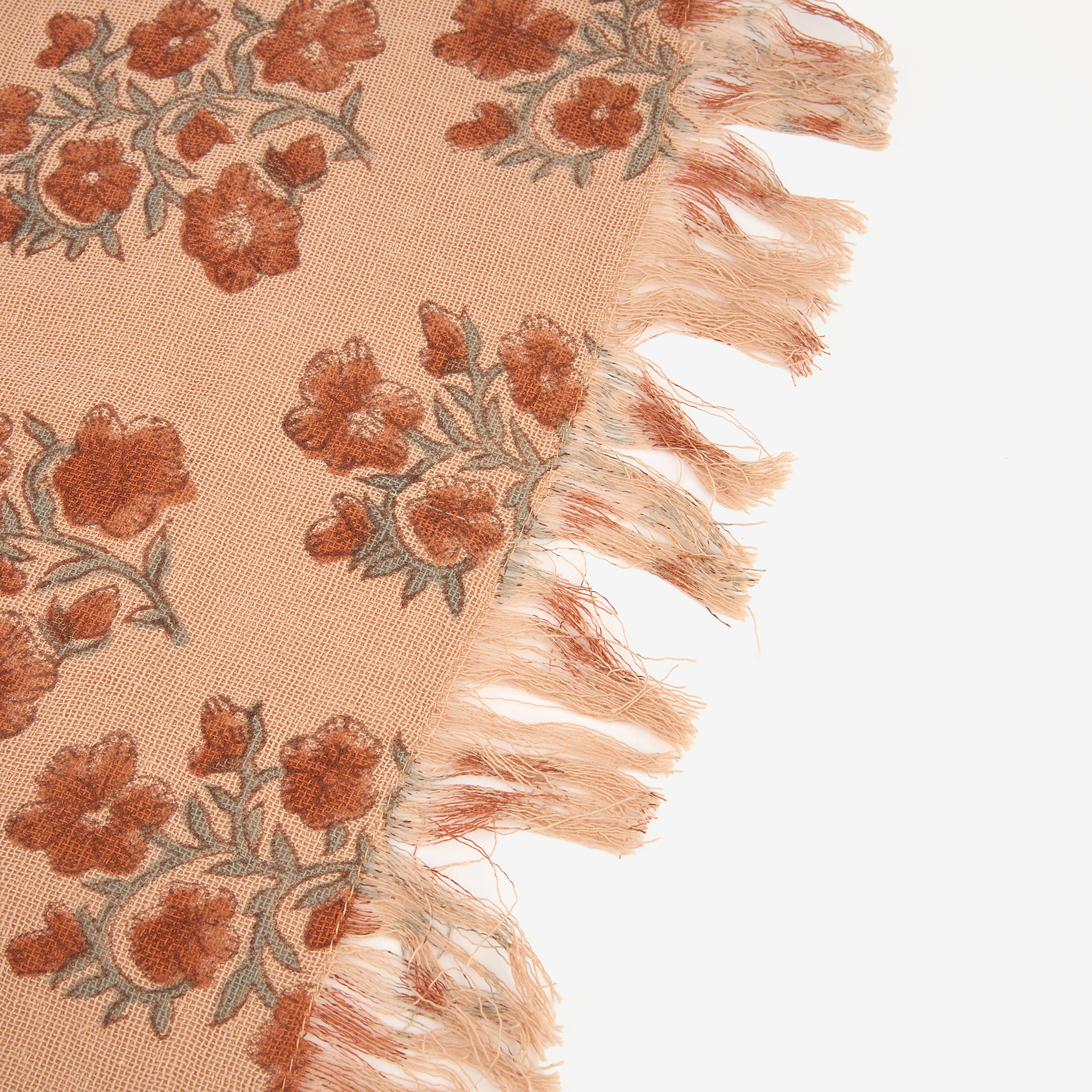 Plaid de algodón ramillete Mia 130x170cm Clau&Chloe