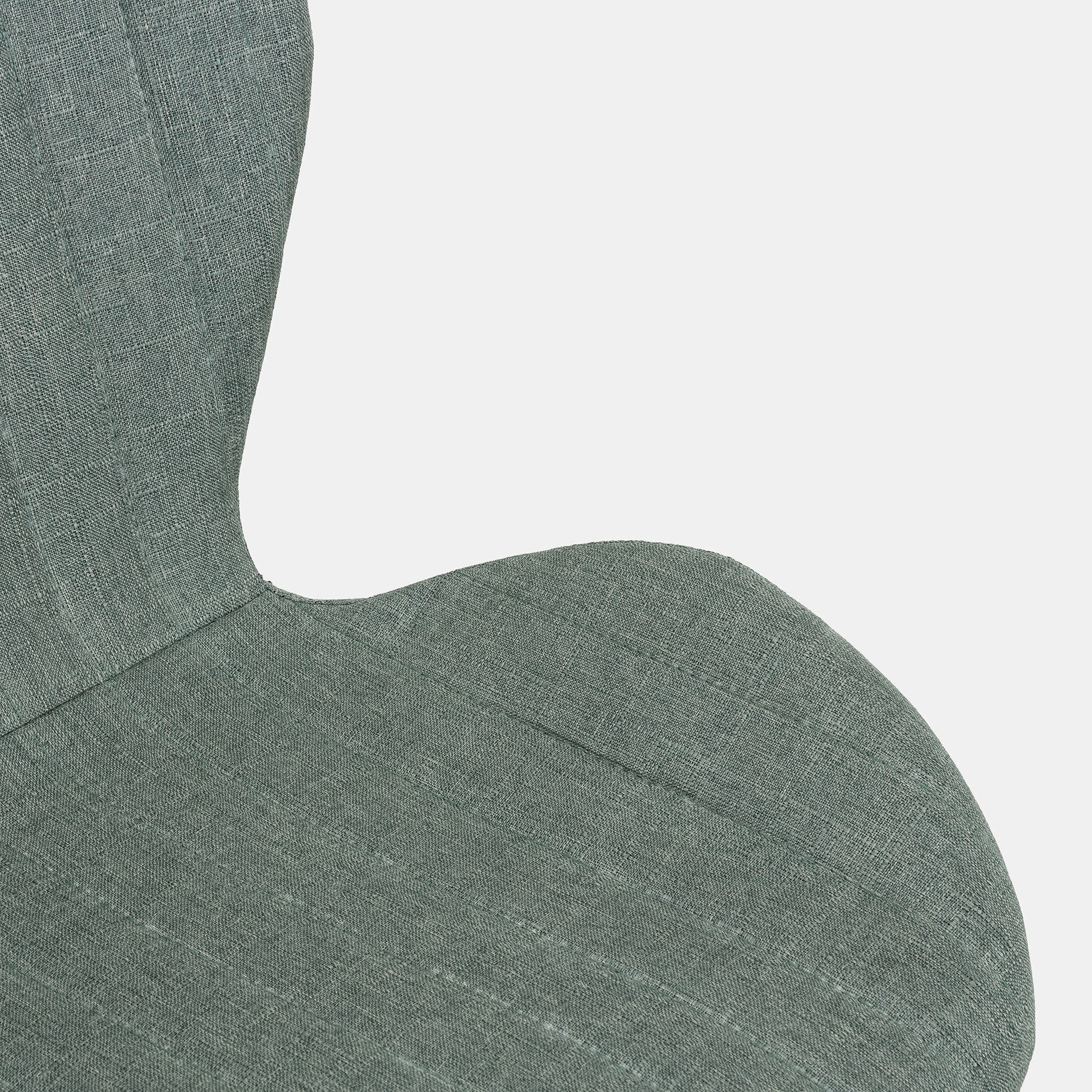 Silla de comedor verde Lydia 54x50x86cm Clau&Chloe