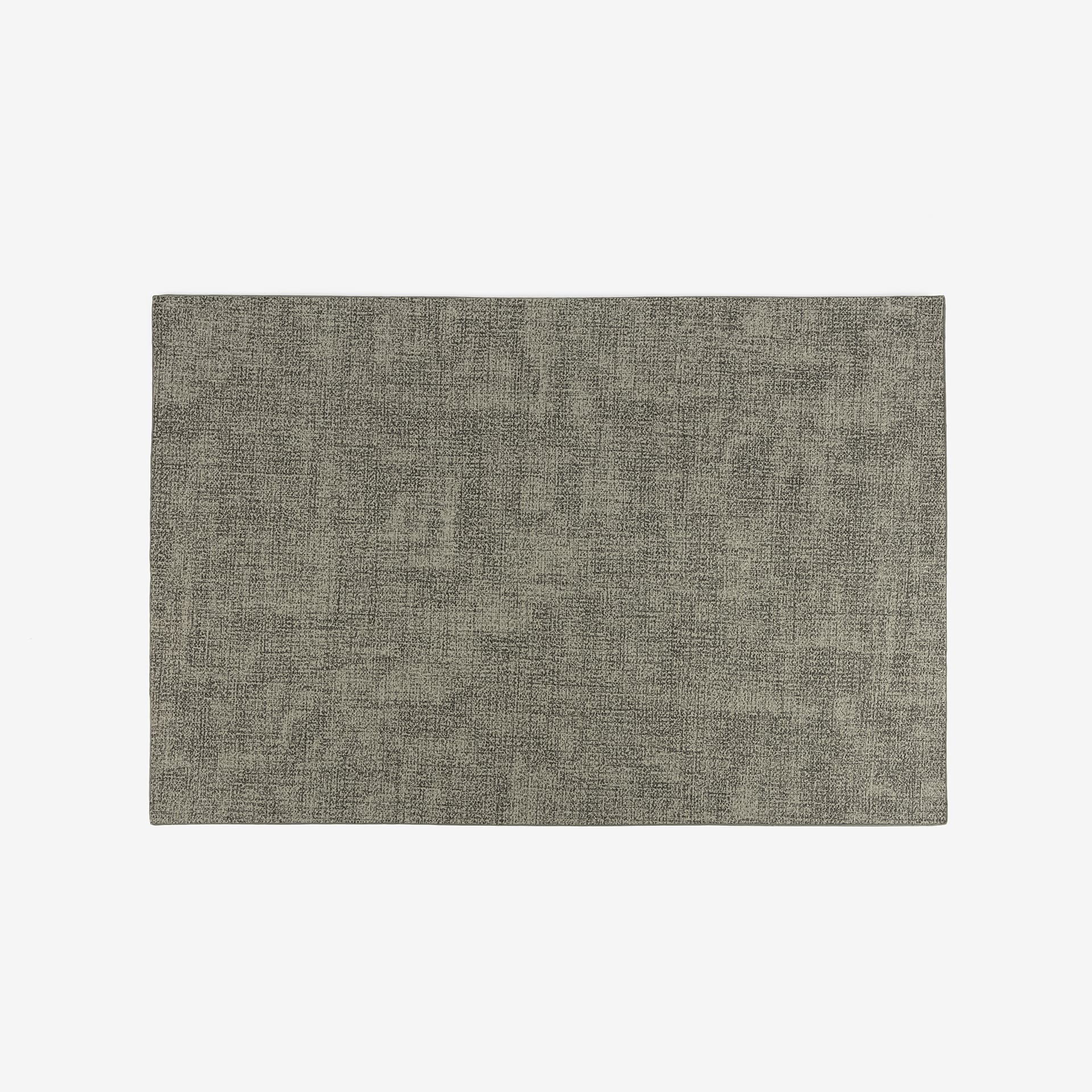 Mantel individual reversible gris oscuro 30x45cm