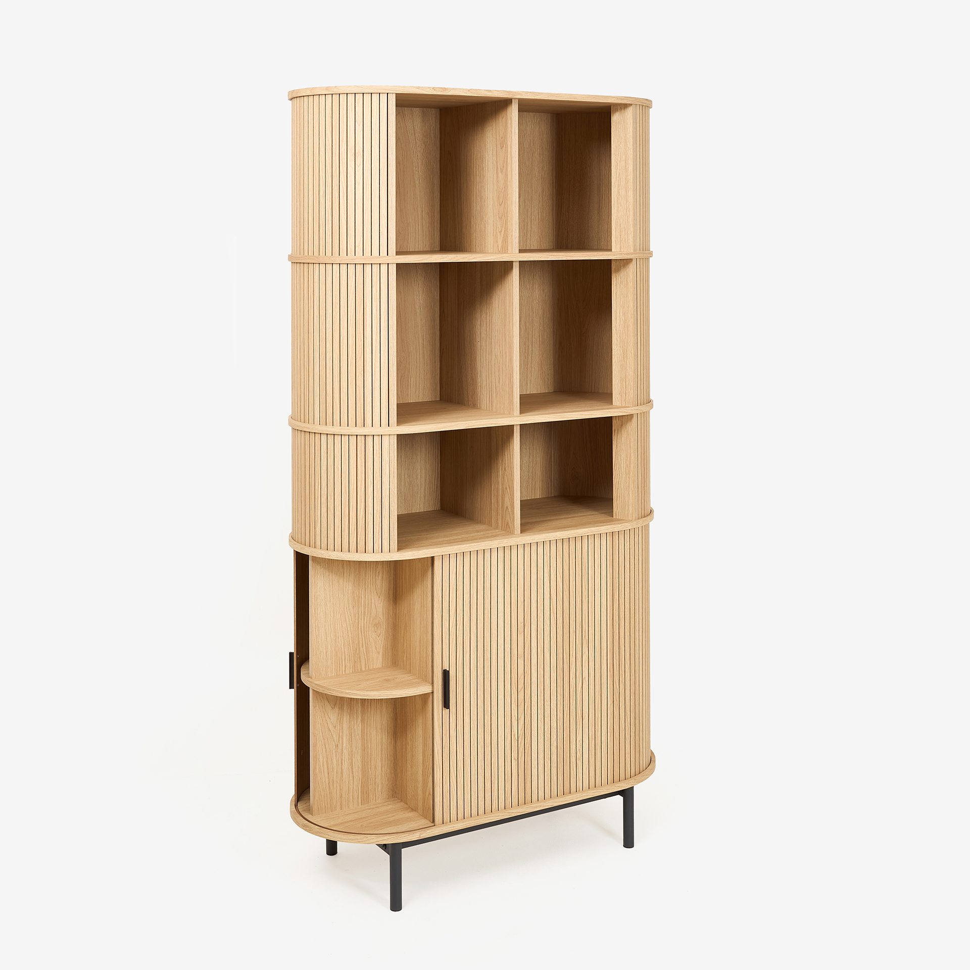 Estanter&iacute;a de madera MDF Medan 90x40x172,5cm