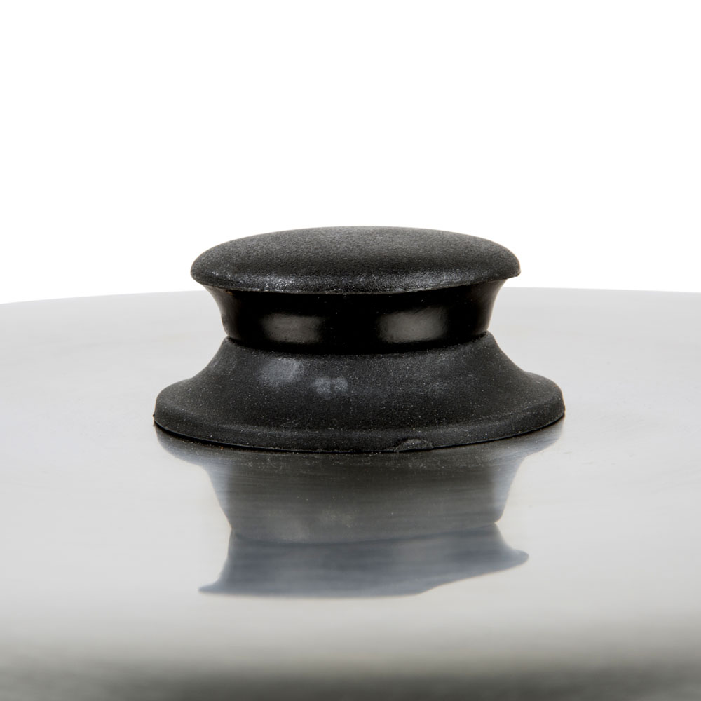 Tapa para sart&eacute;n gira-tortillas de acero inoxidable &Oslash;30cm - Ibili