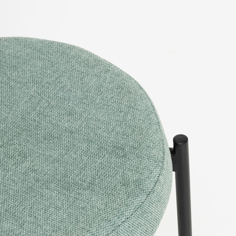 Silla de comedor verde agua Candela 49x53 Clau&Chloe