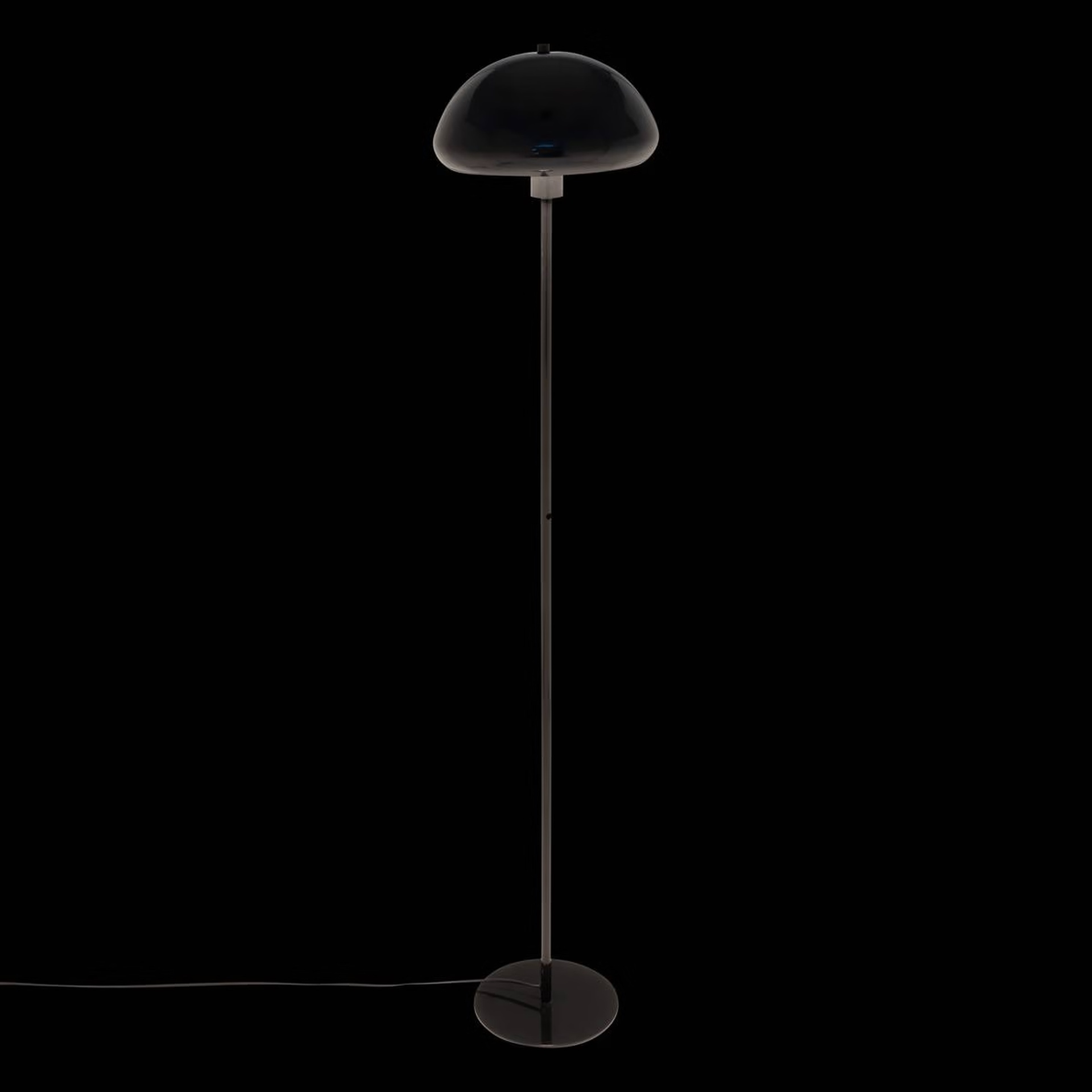 L&aacute;mpara de pie Savio negra 140cm