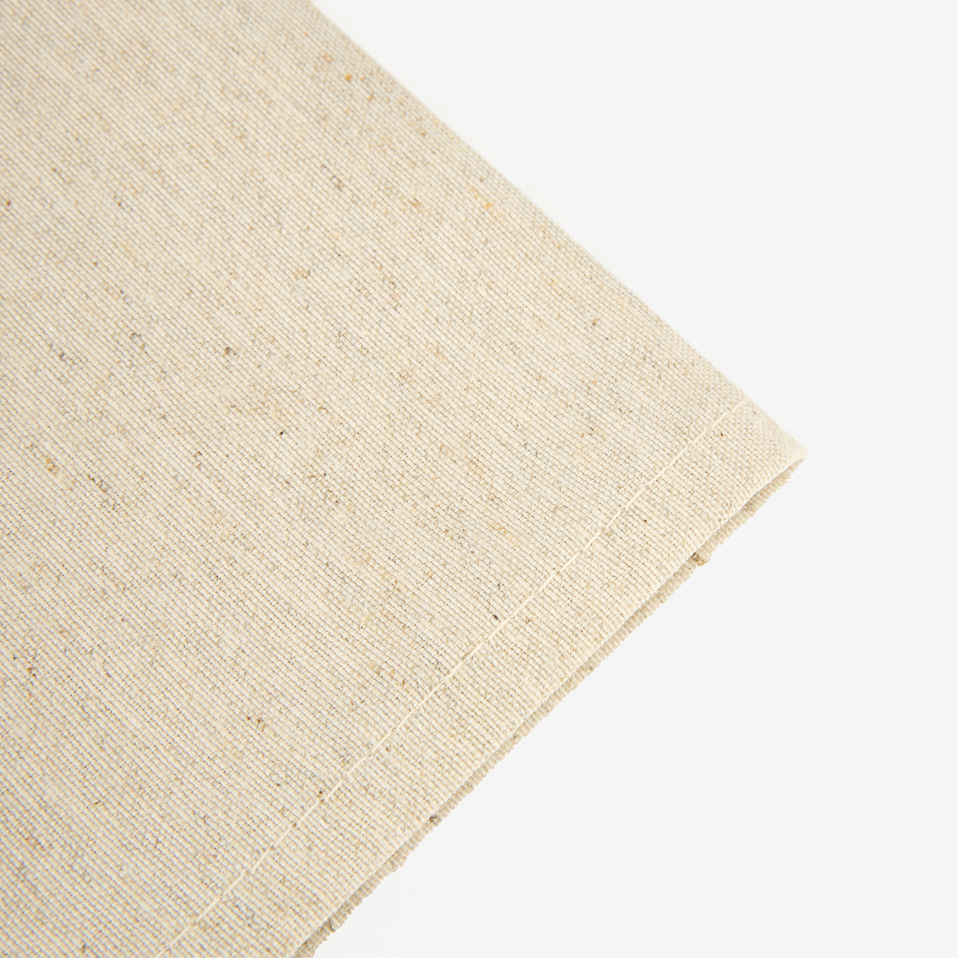 Set 2 servilletas de lino beige Ador 45x45cm