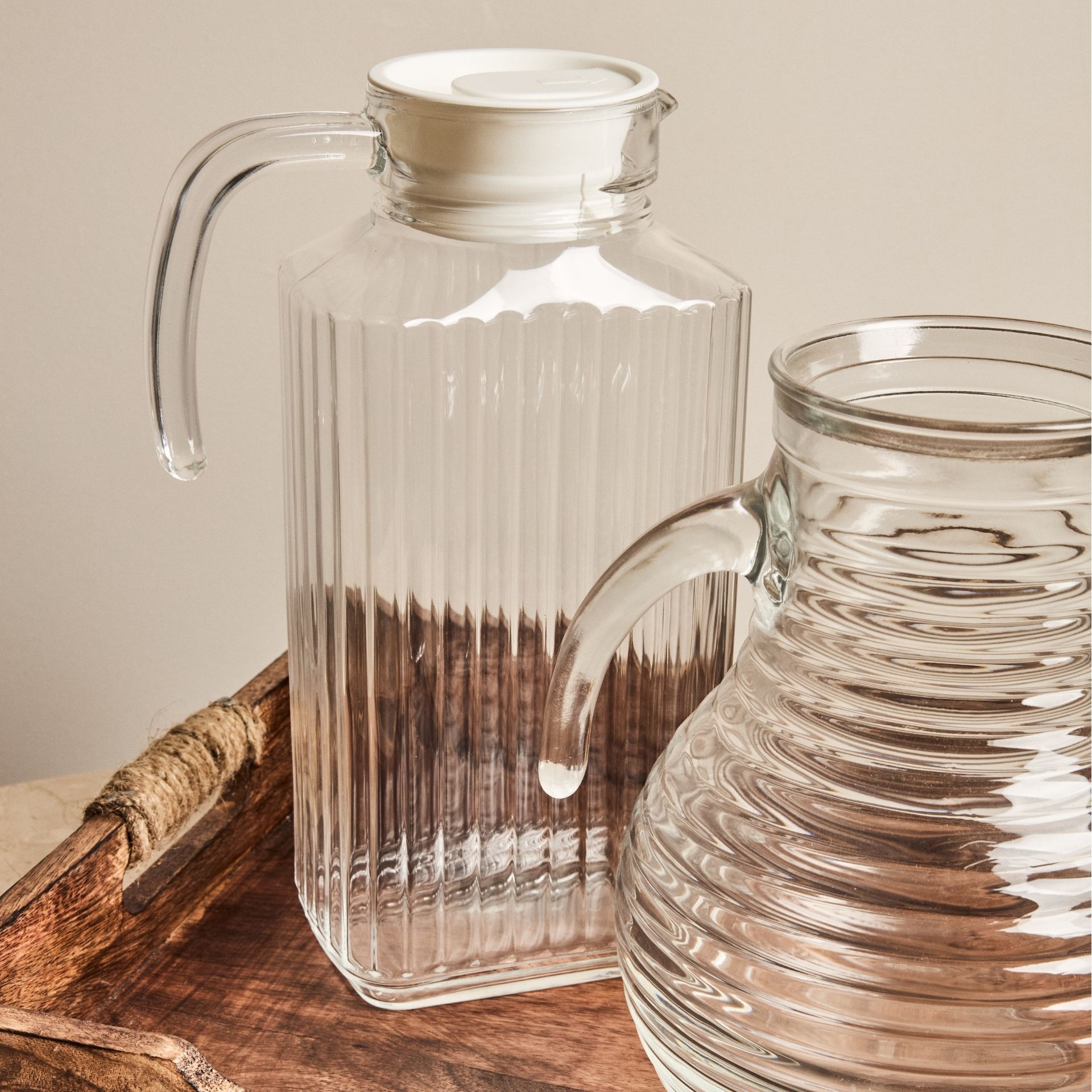 Jarra de agua cristal Quadro 1,7L