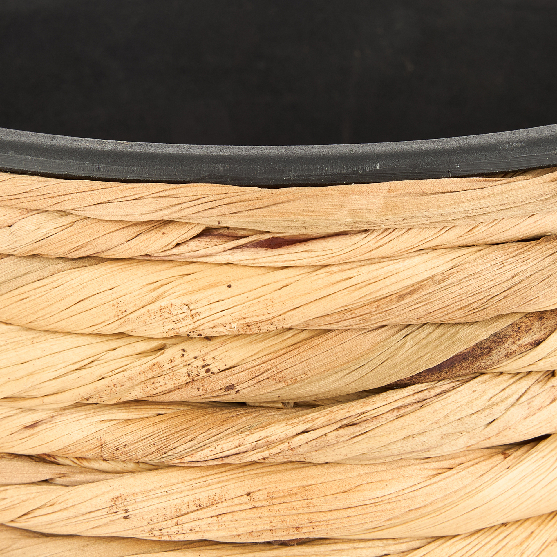 Macetero de ca&ntilde;izo Horde &Oslash;13x12cm