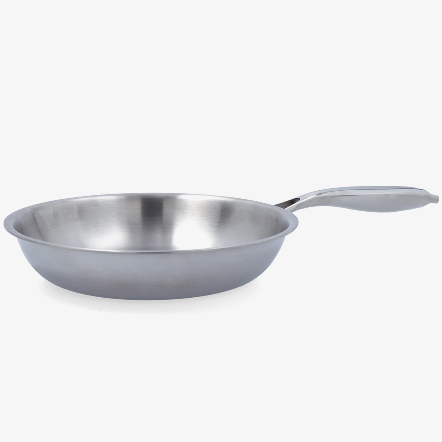 Sarten de acero in&oacute;xidable Cromo 30cm 