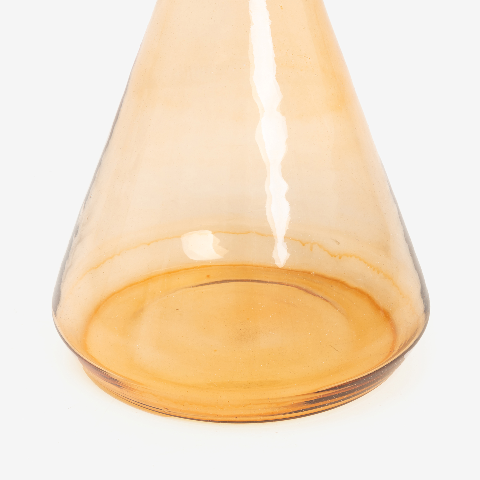 Mesa auxiliar de cristal y mármol Bora Ø41x49 Clau&Chloe