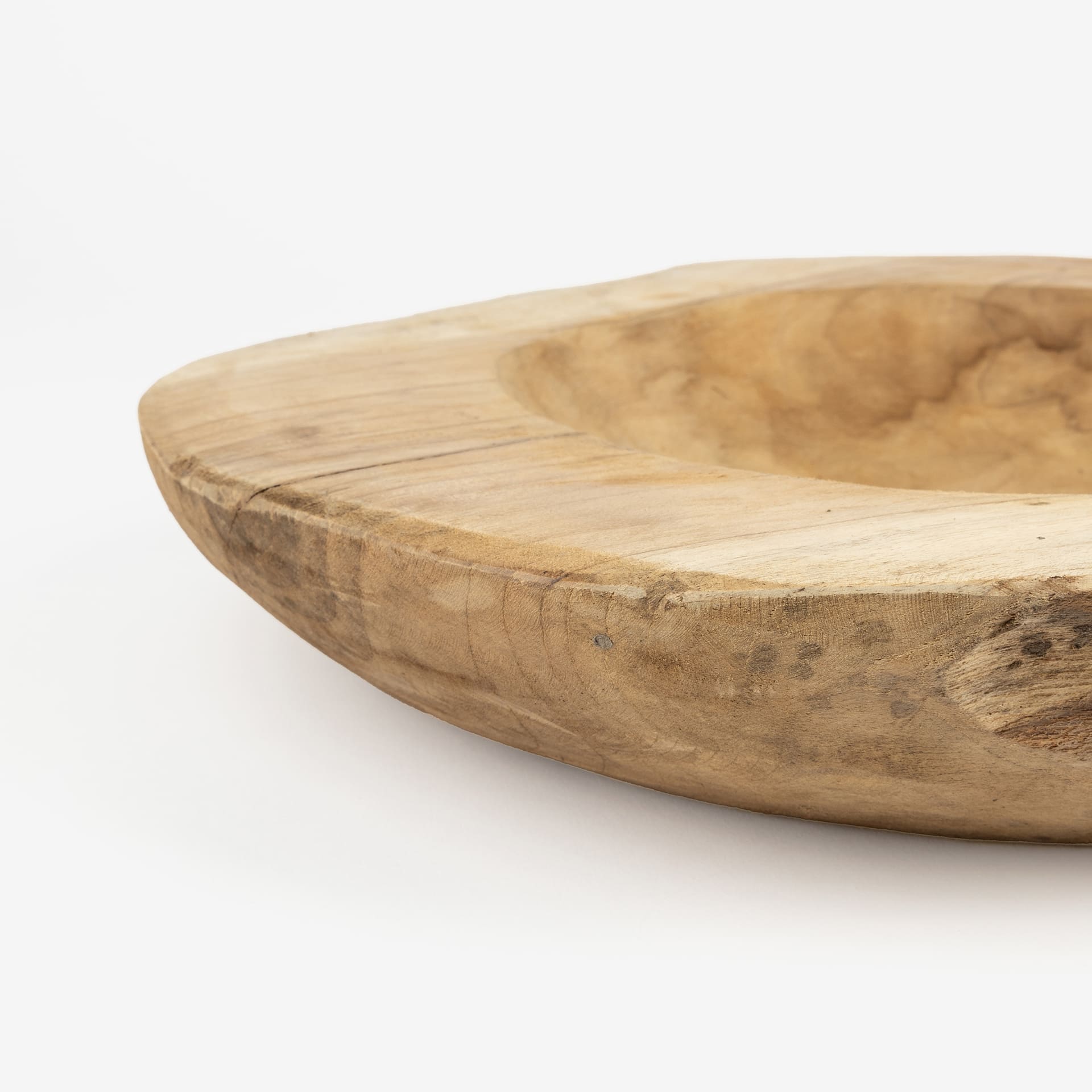 Centro mesa madera teca &Oslash;40cm