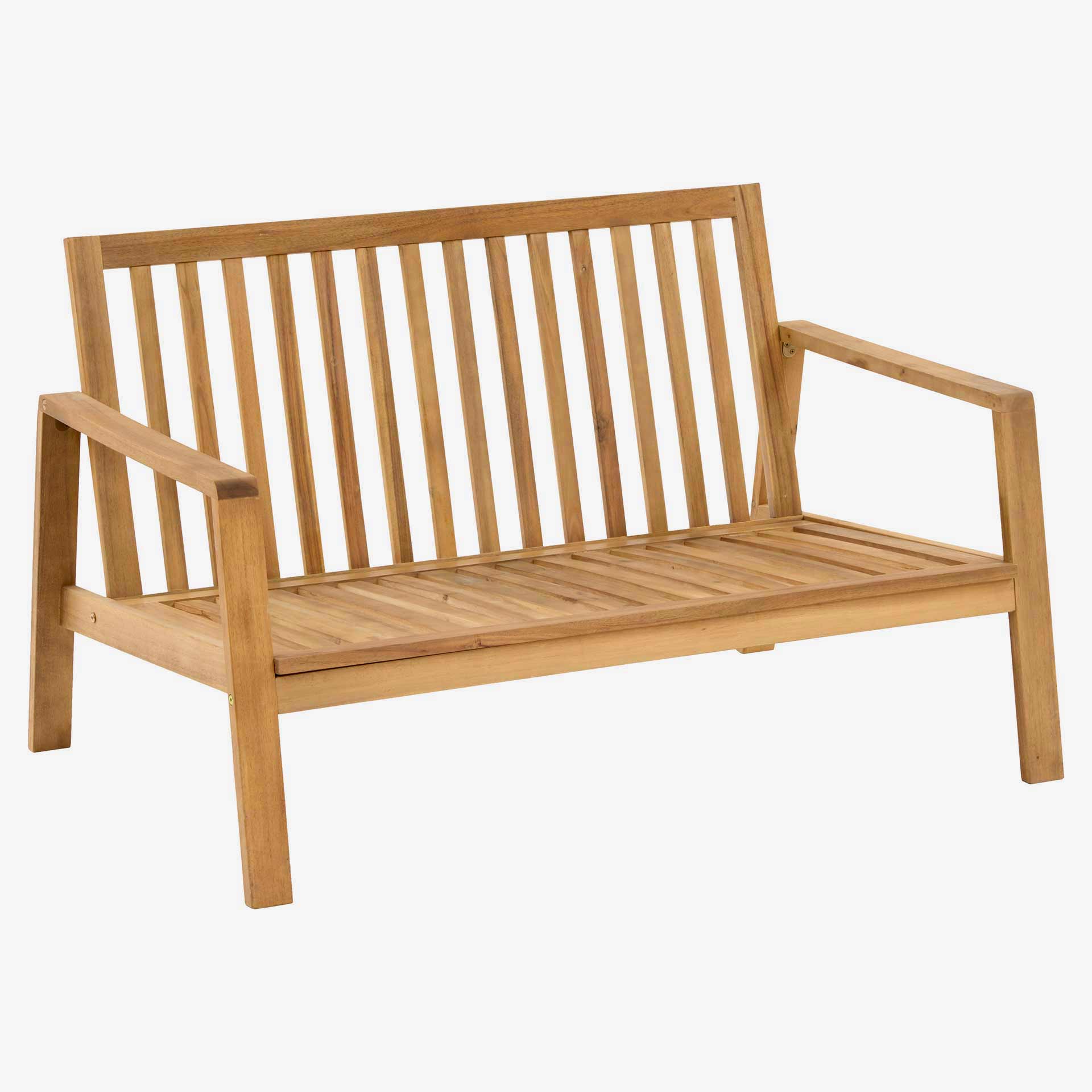 Conjunto de jard&iacute;n para 4 personas de madera de acacia Tiwin