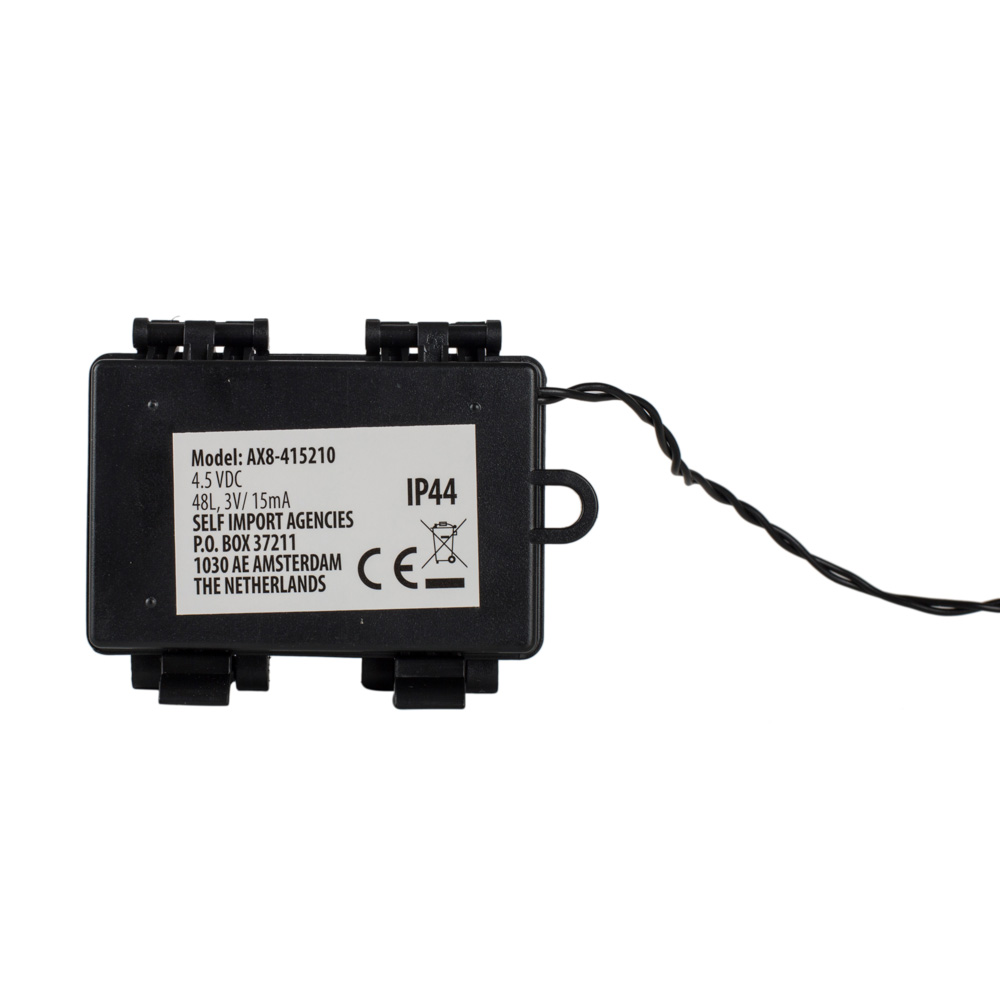 Guirnalda de luces exterior 96 LEDS luz cálida 7,5m