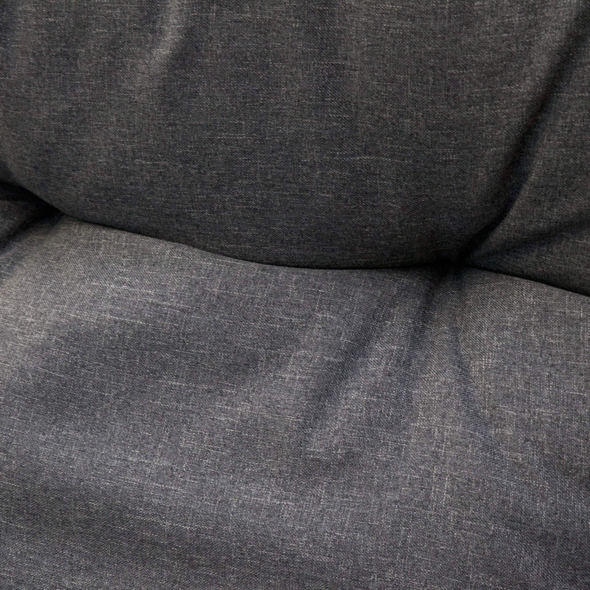 Sillón colgante blanco con cojín gris Summer 98x98x203 cm