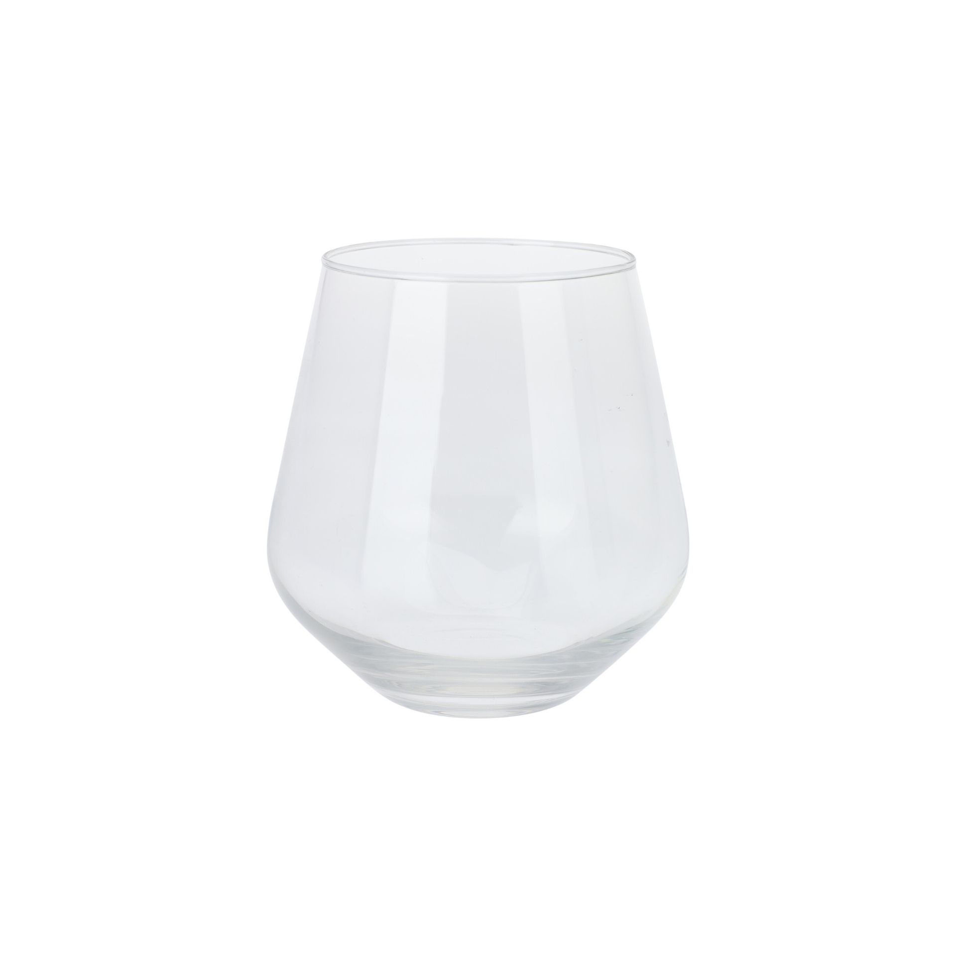Set de 4 vasos de agua de cristal 45cl