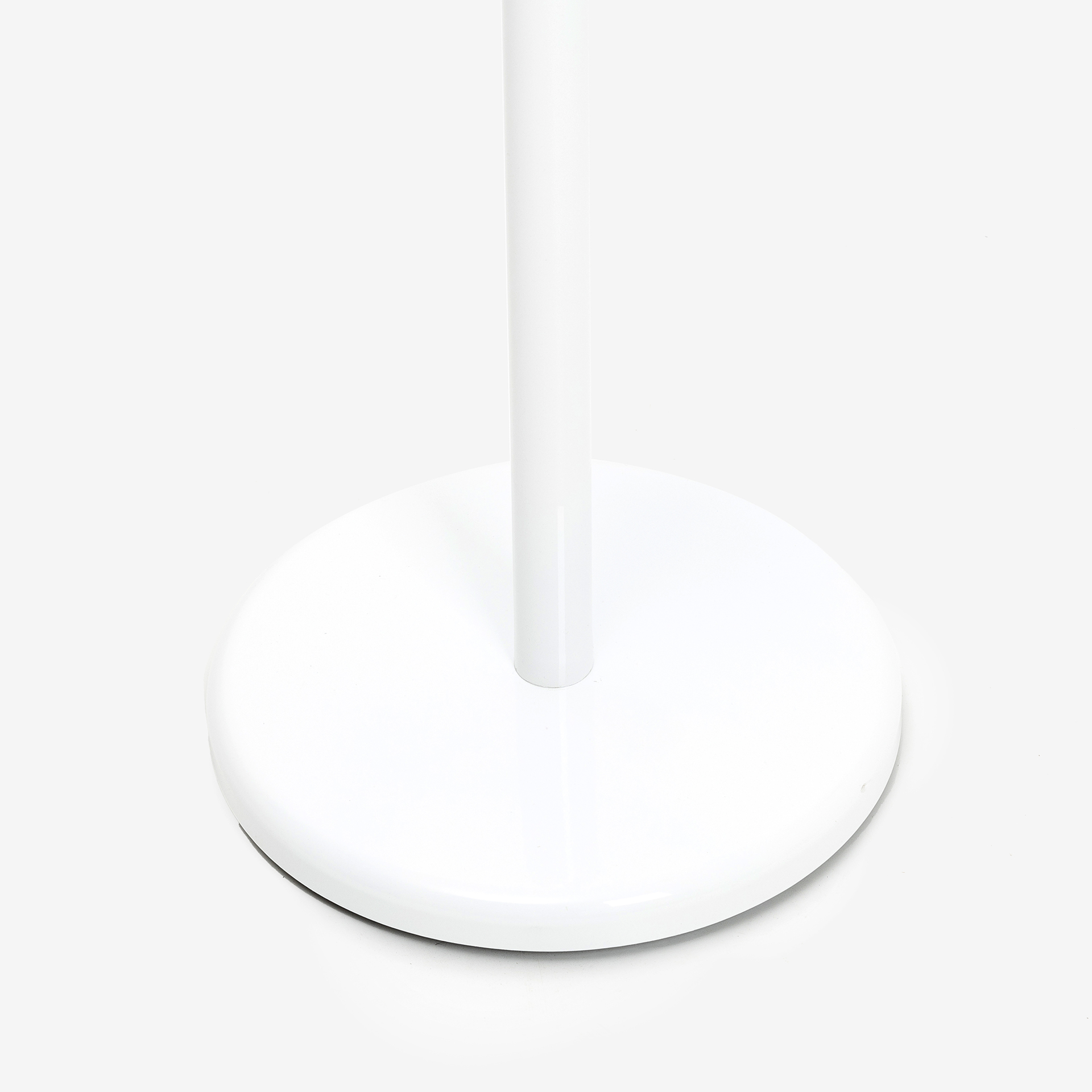 Perchero de pie de madera blanco 175cm