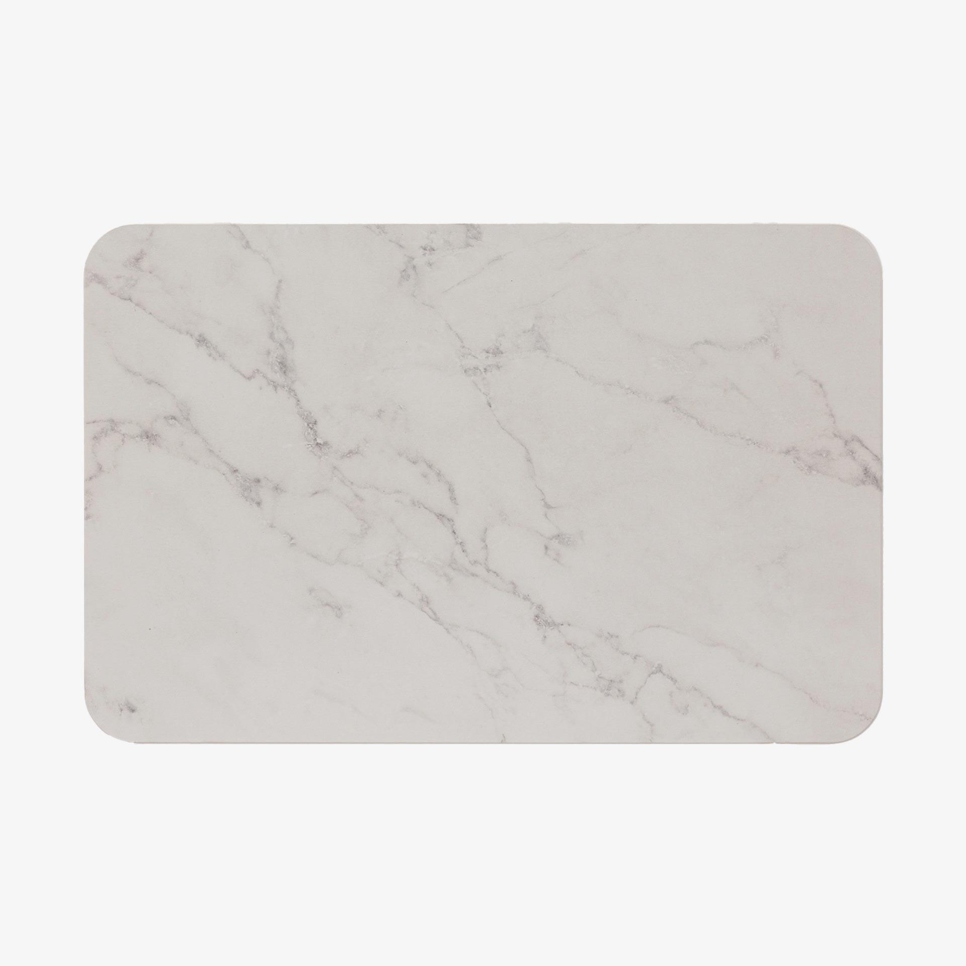 Alfombra para ba&ntilde;o de diatomita blanca Leria 39x60cm