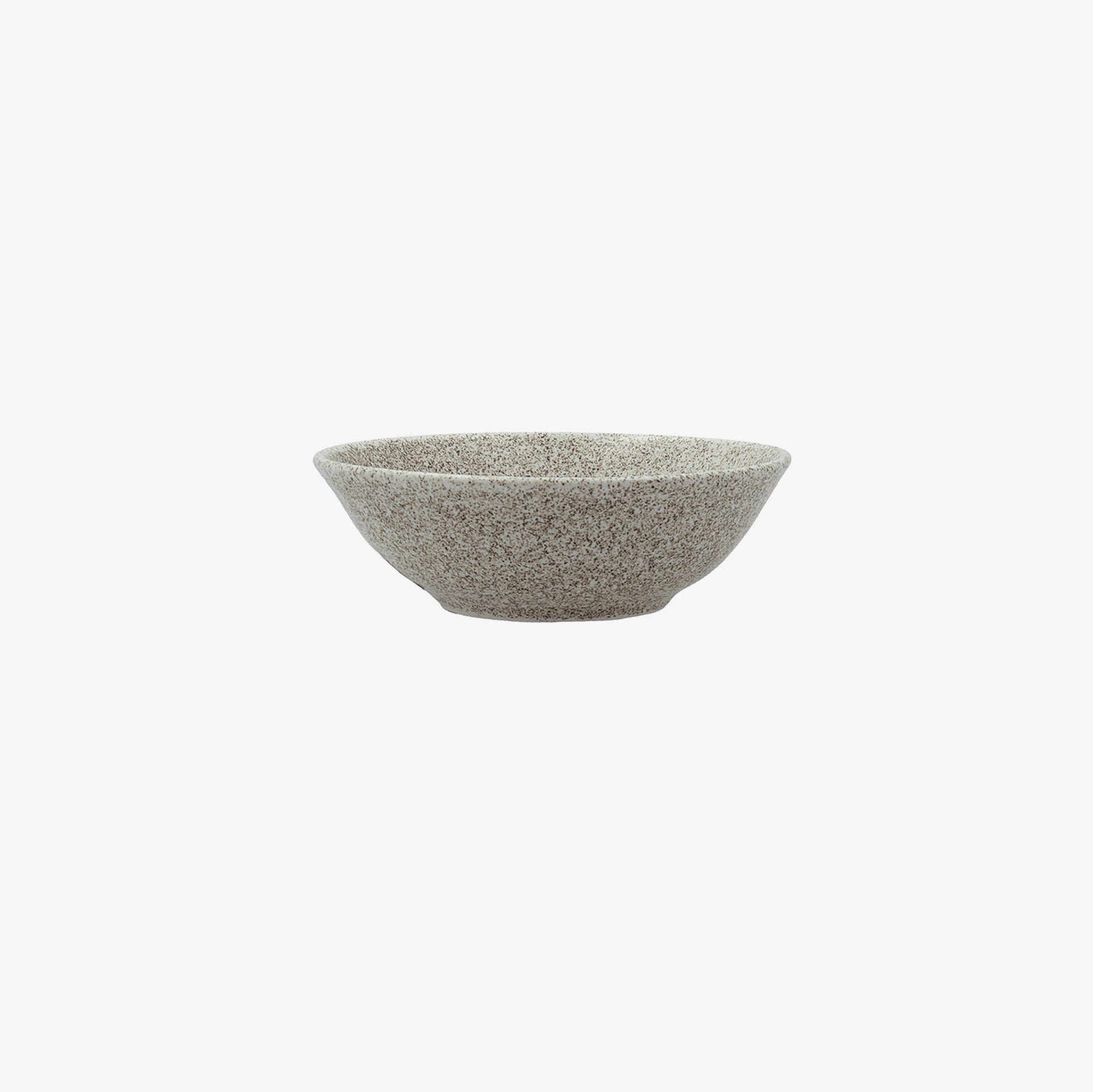 Bol gris efecto piedra de porcelana Travertin &Oslash;16cm