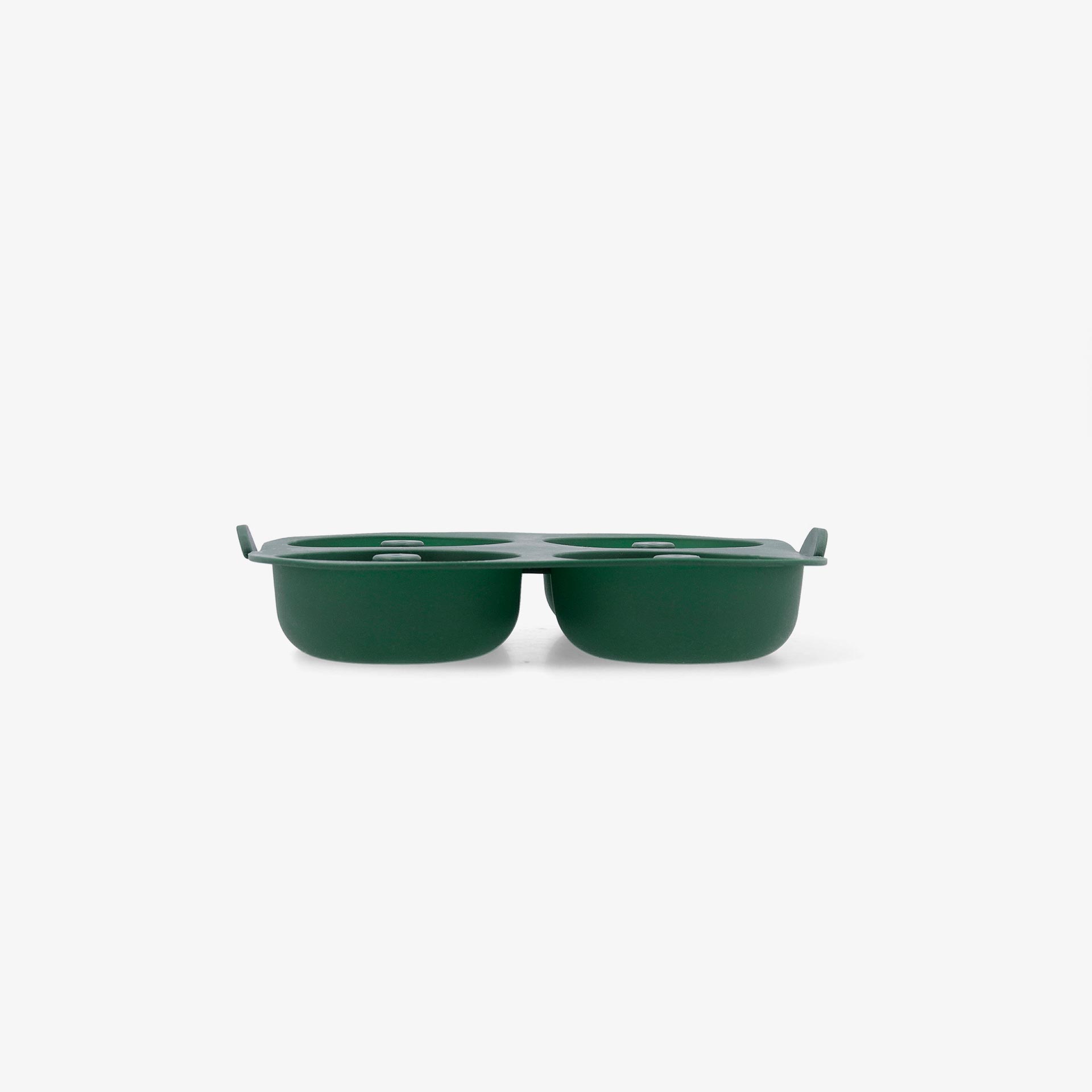Molde de 4 donut de airfryer verde de silicona Terrae