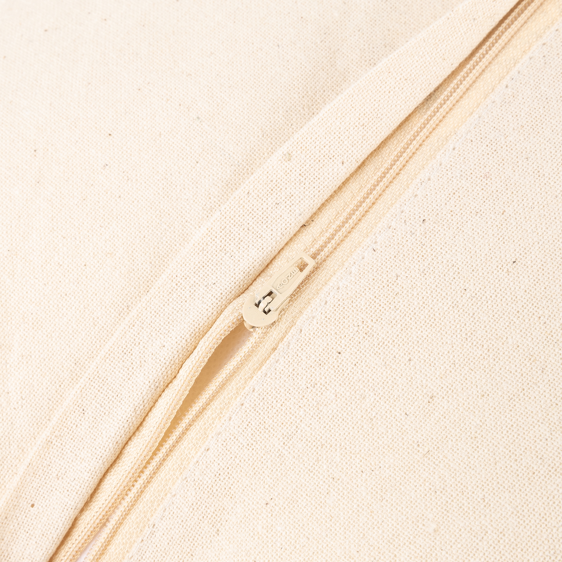 Cojín de algodón con rayas 45x45cm