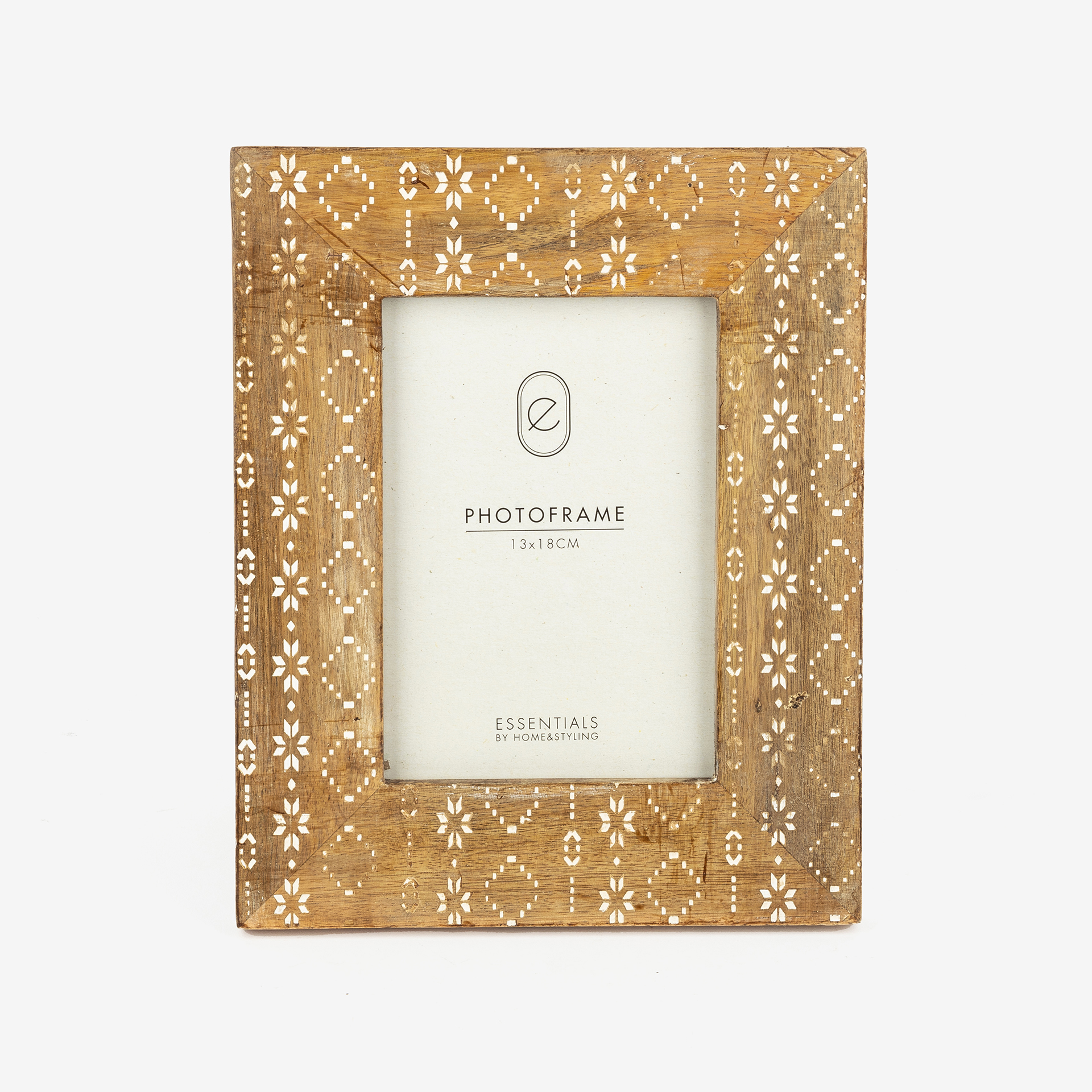 Marco de fotos de madera de mango Sevro 13x18cm