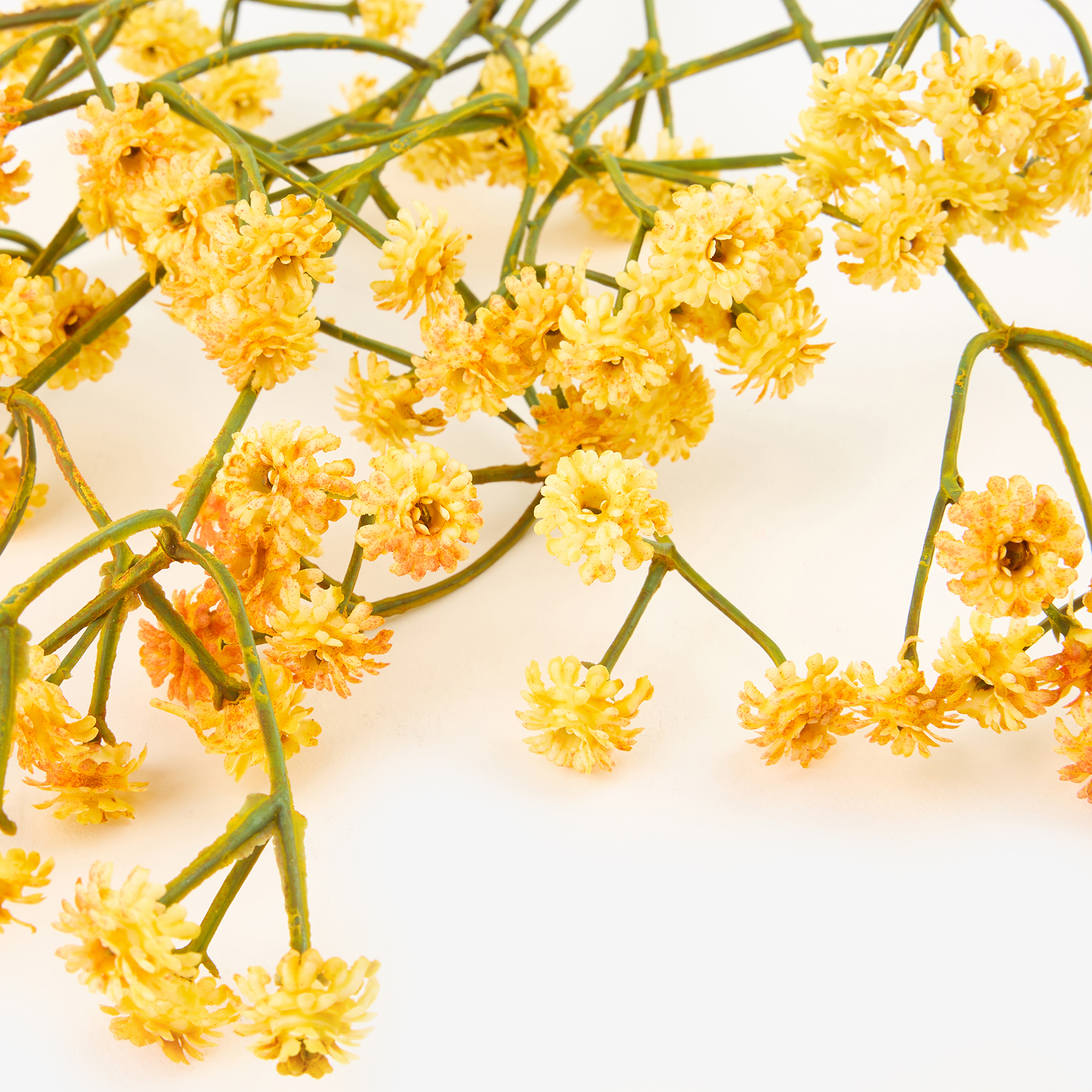 Rama artificial paniculata amarilla 60cm