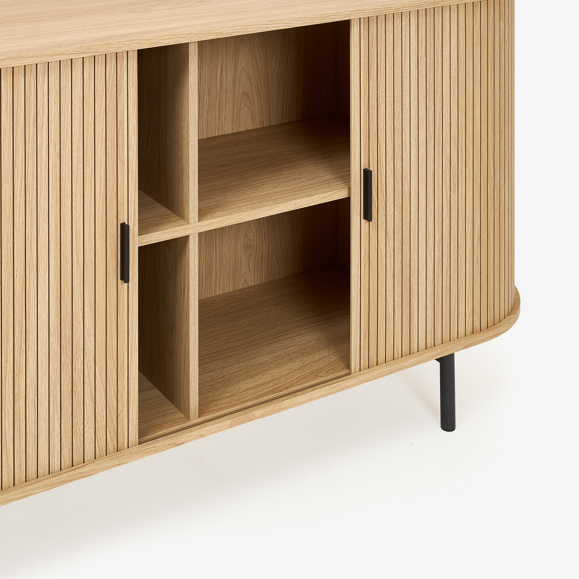 Aparador de madera MDF Medan 150x40x75cm