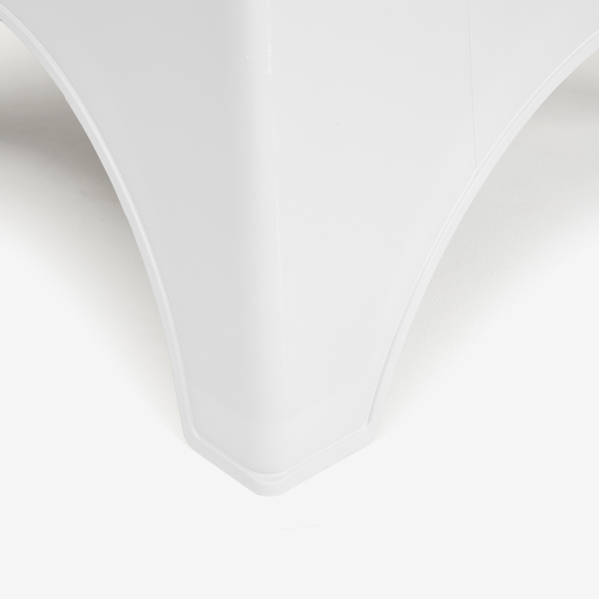 Silla de jard&iacute;n apilable de polipropileno blanca Patmos 78x71x79cm