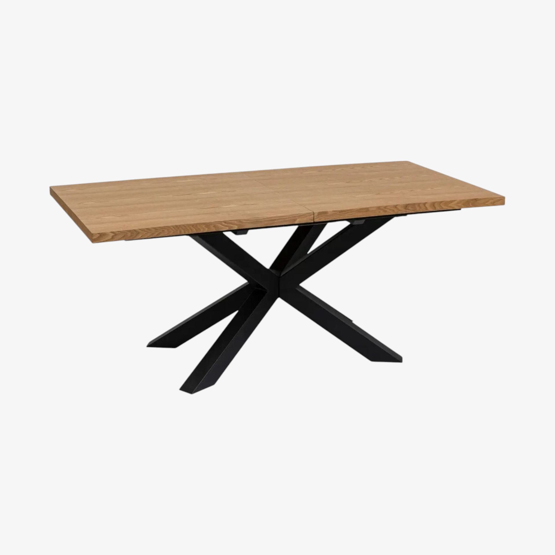 Mesa de comedor extensible de madera DM Denver 180/220x90x76cm