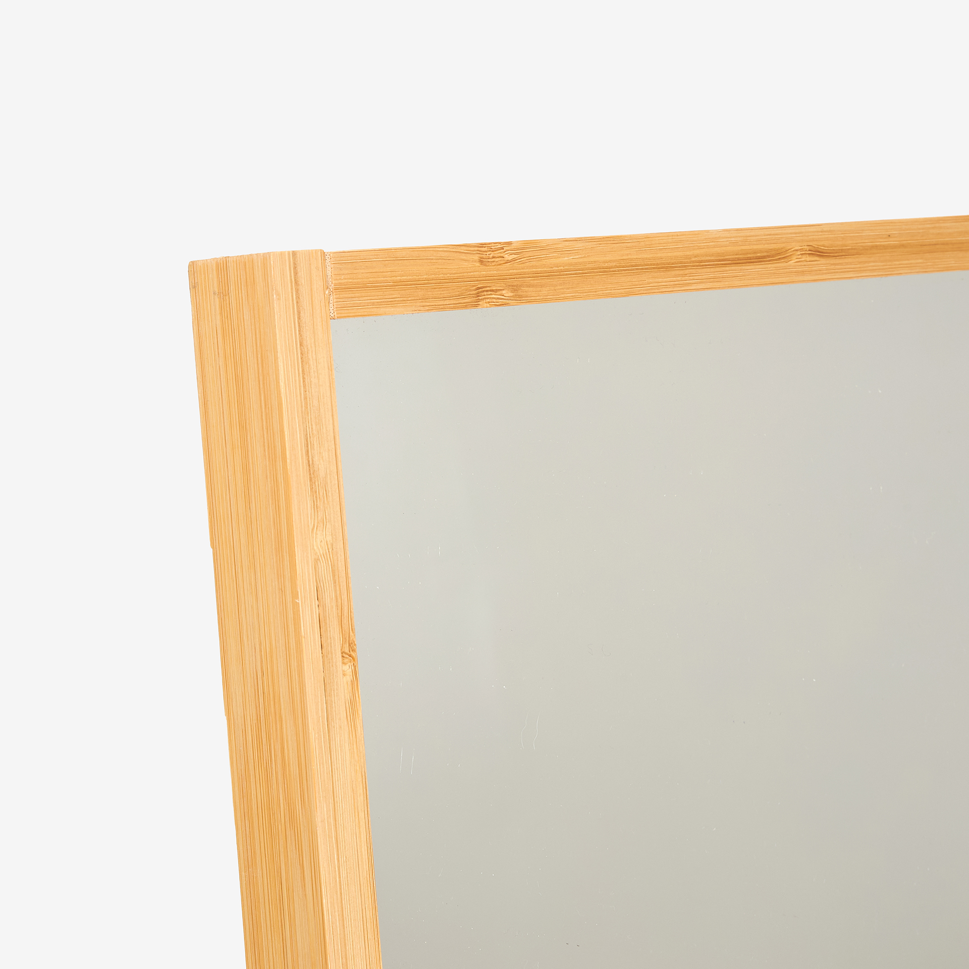 Espejo de pie de bamb&uacute; Dabir 160x41cm