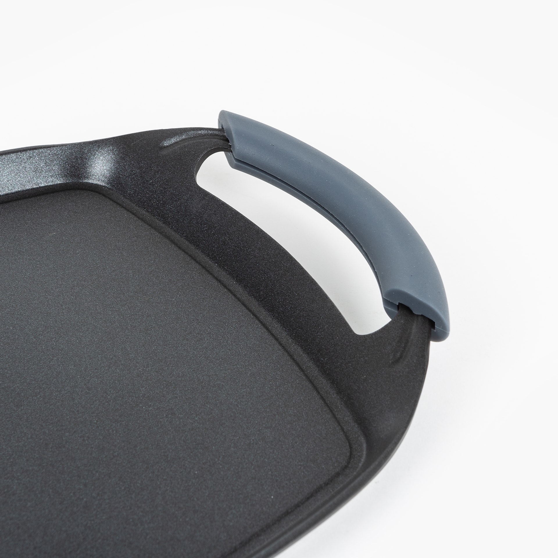 Plancha asador aluminio forjado 36x26cm