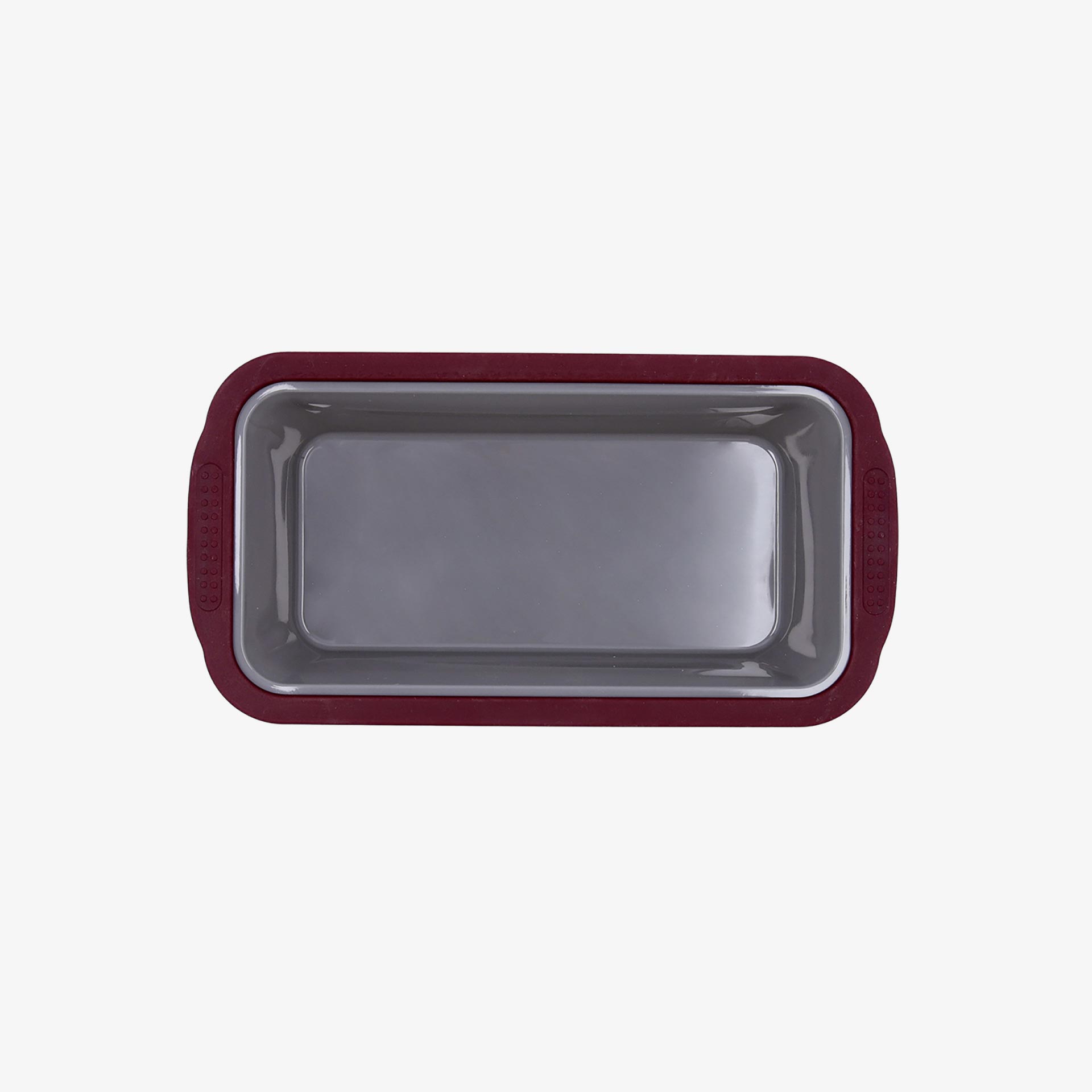 Molde de plumcake rojo de silicona Scarlet 25x13cm