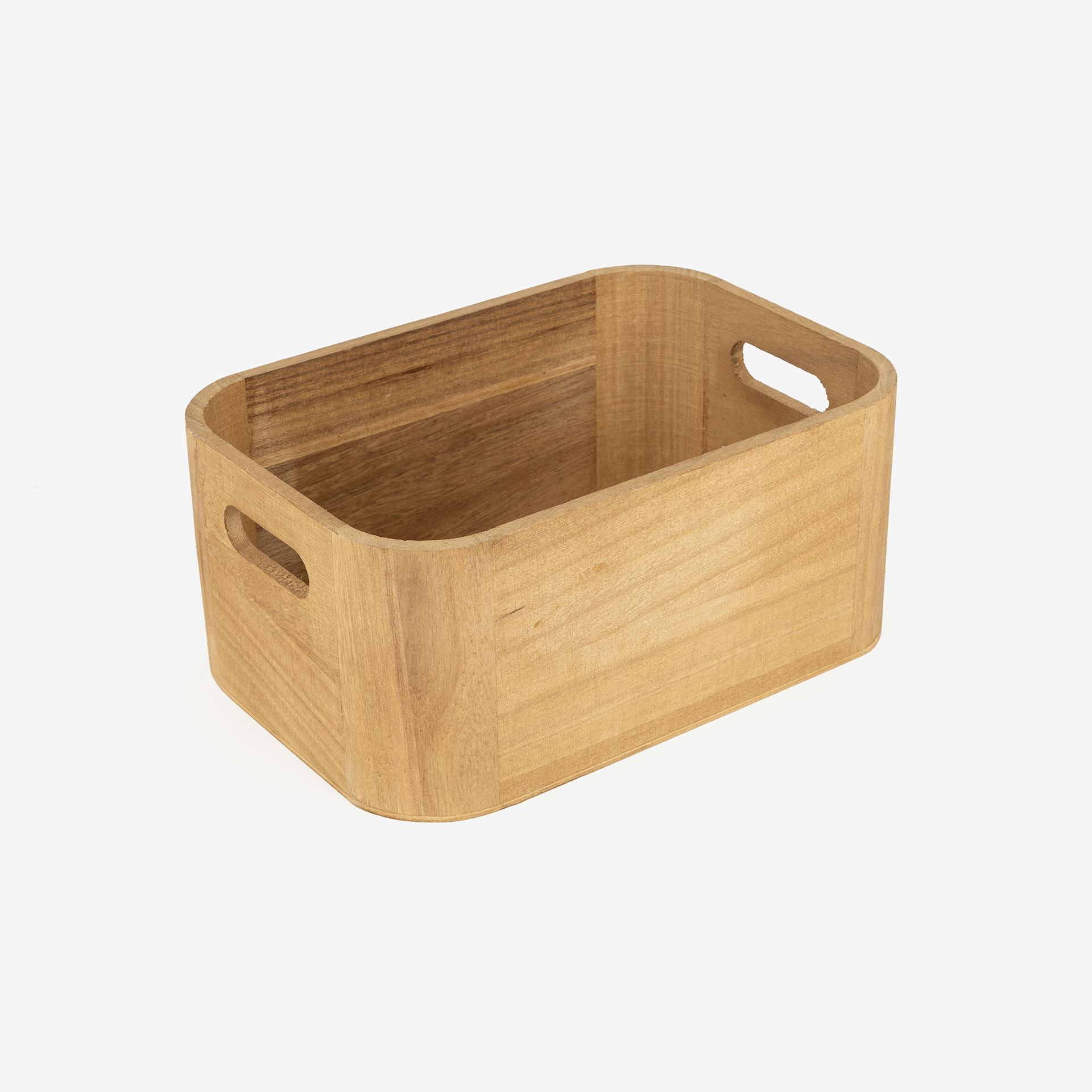 Cesta de madera Kiri 24x16x11cm