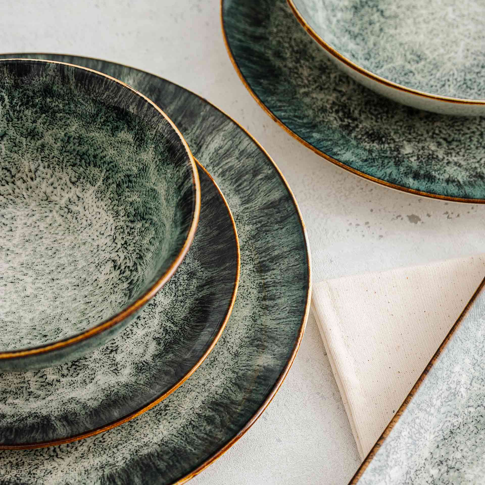 Bandeja de cer&aacute;mica Stela 25x12cm