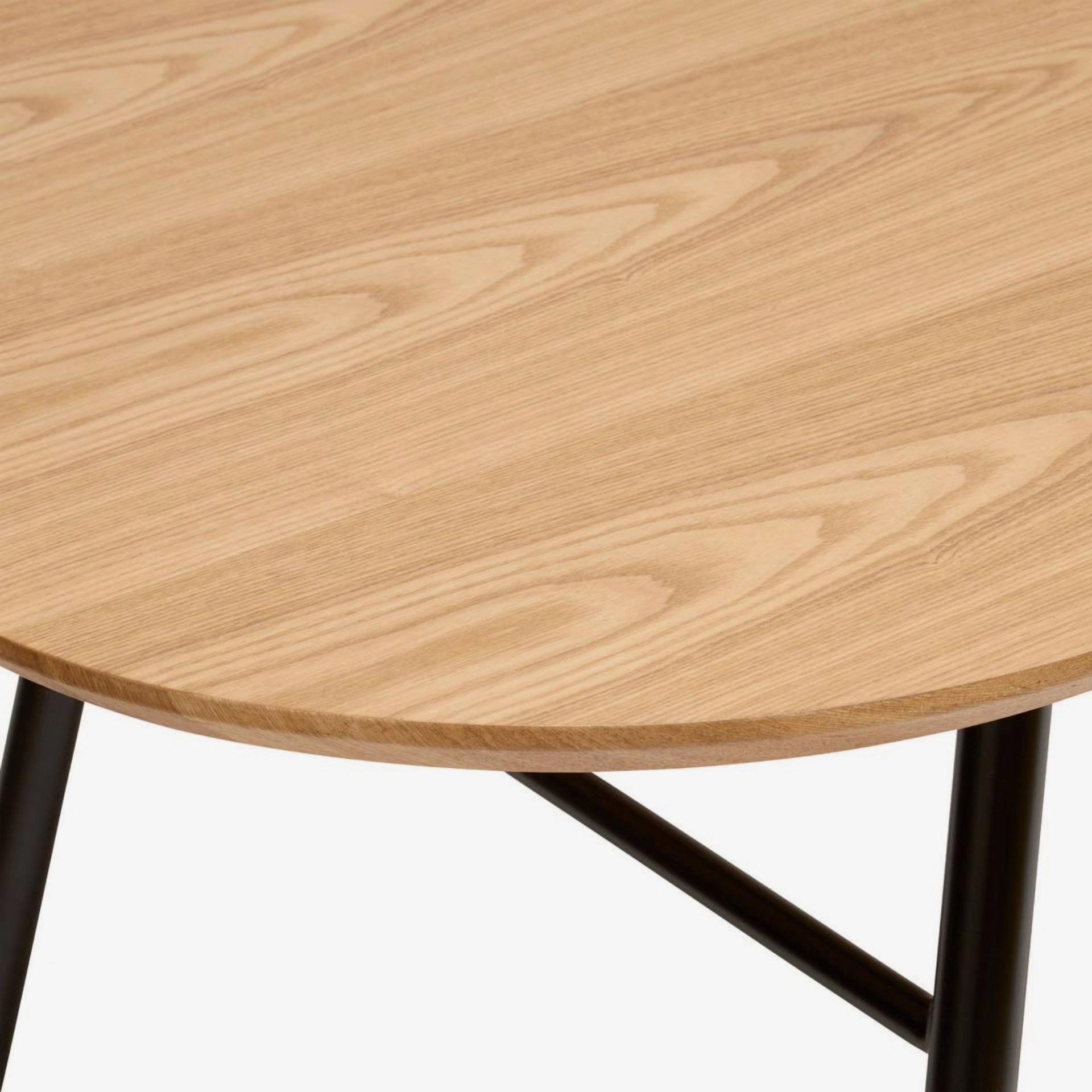 Mesa de comedor de madera 160x90cm 