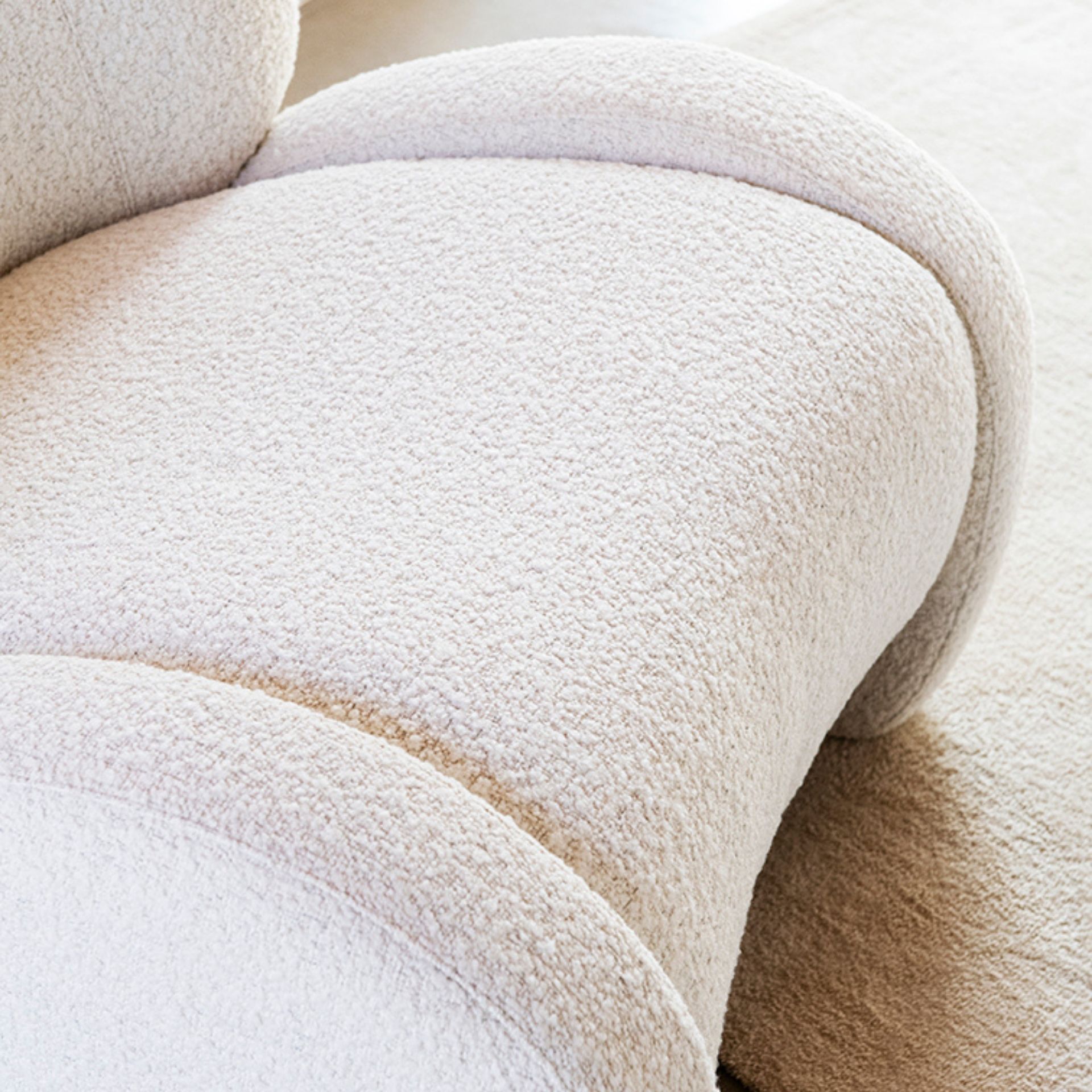 Butaca blanca Telma 82x91x75cm Clau&Chloe