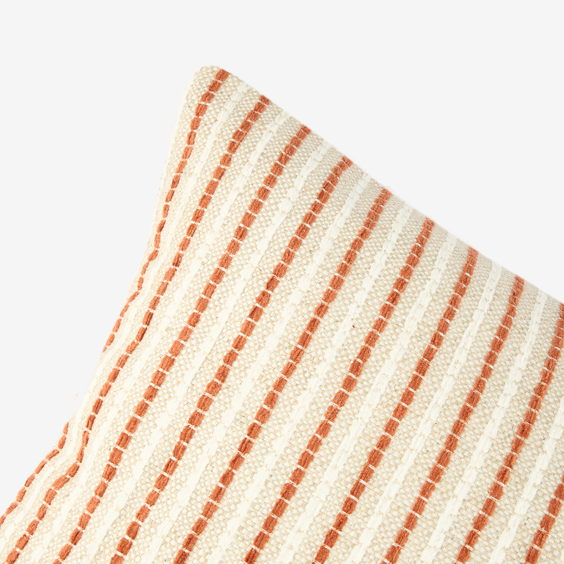 Funda de cojín beige Olan 45x45cm