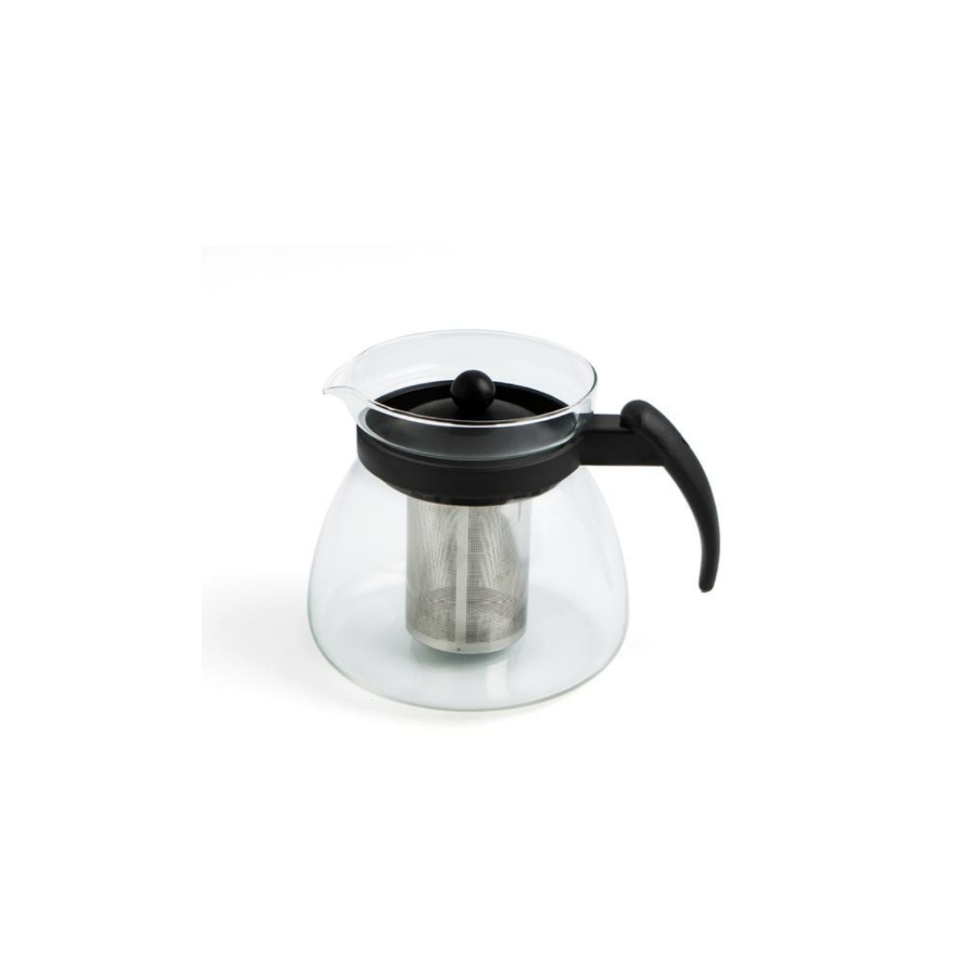 Tetera de vidrio con filtro 1,2L