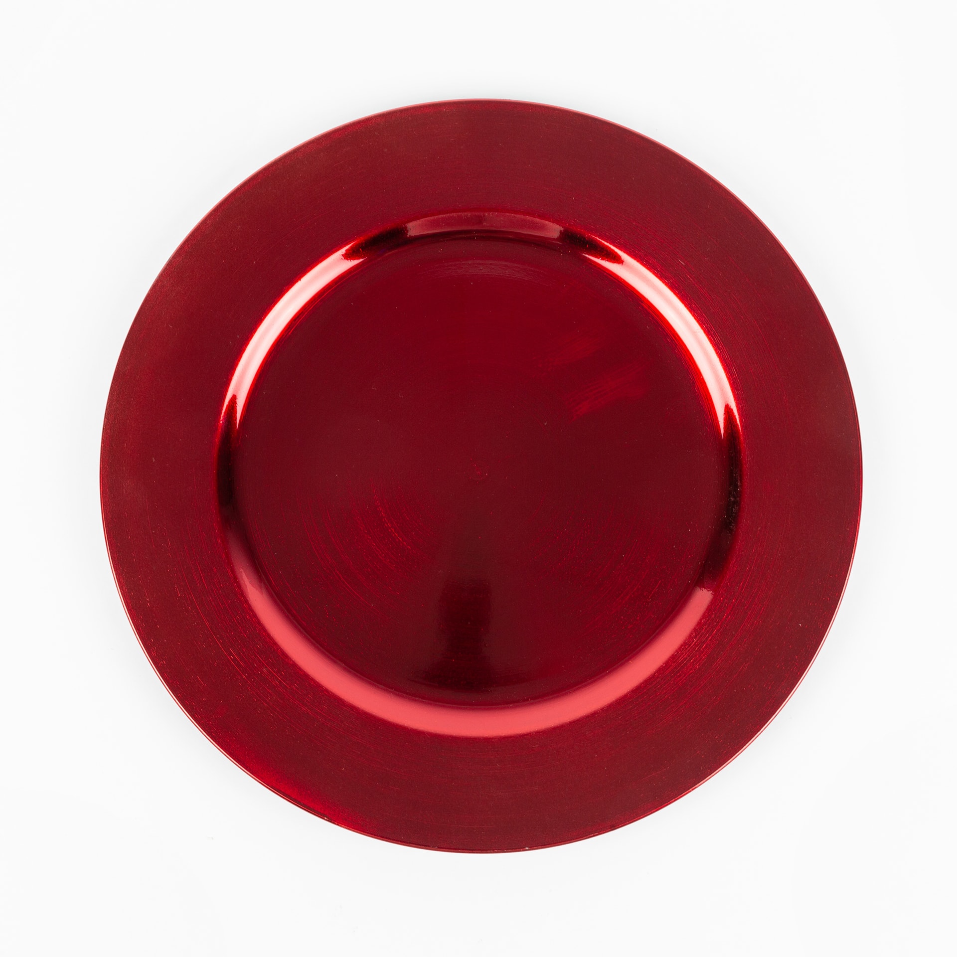 Bajo plato rojo Banff &Oslash;33cm