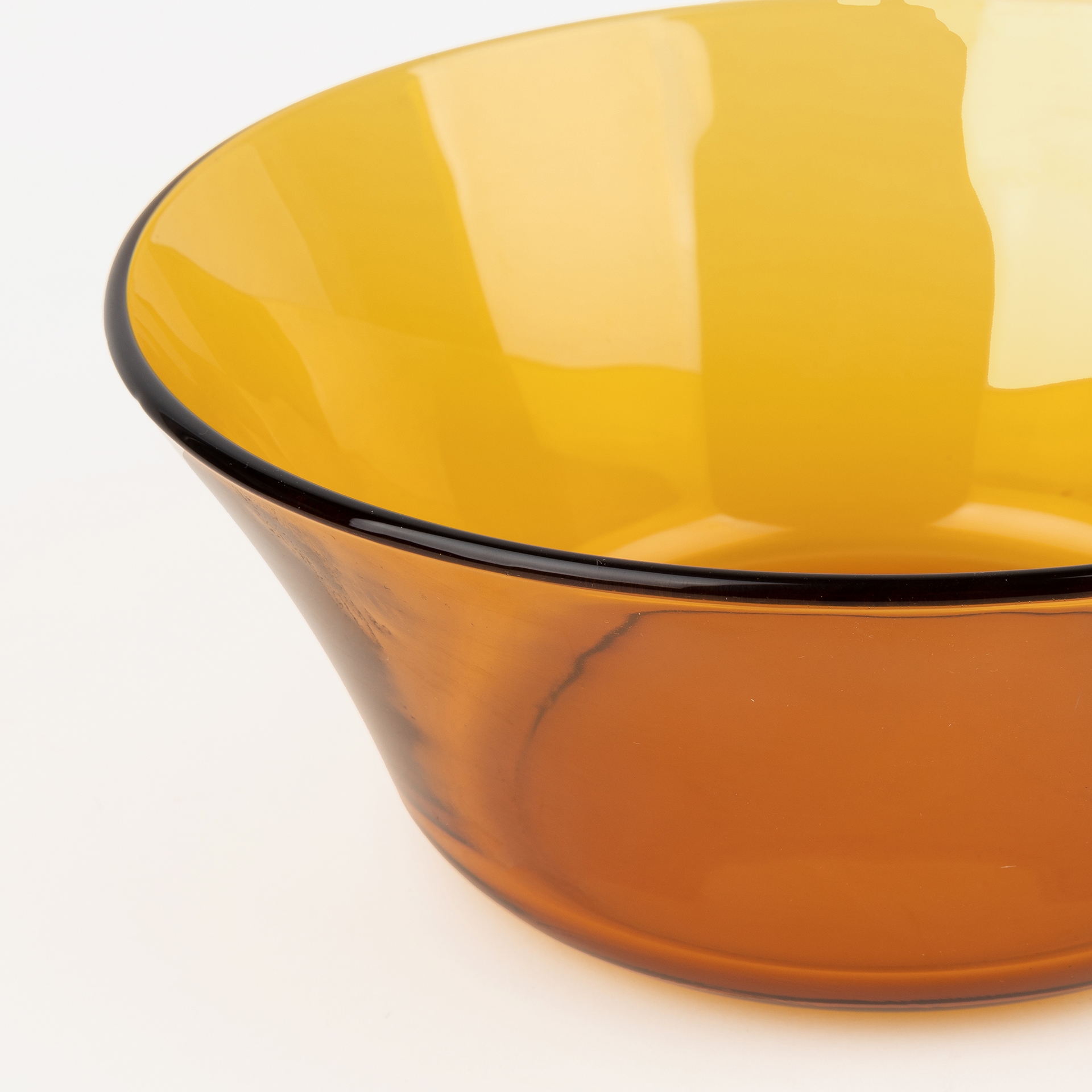 Ensaladera de vidrio opal Lys Ambar Duralex Picardie &Oslash;23cm