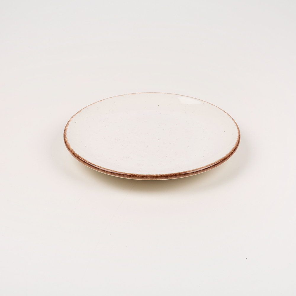 Plato de postre blanco Eo Side Ø21cm