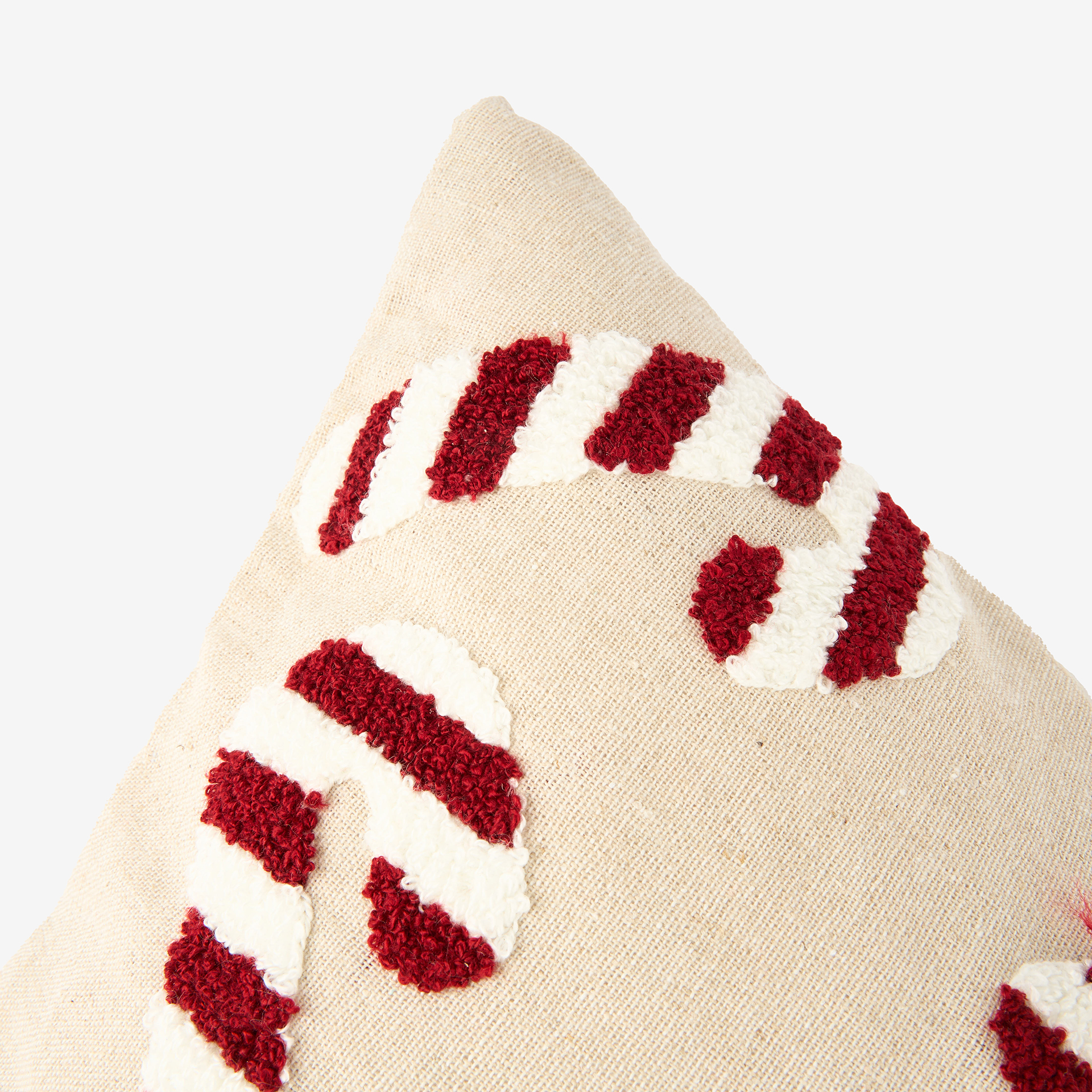 Funda de coj&iacute;n Bastones de caramelo Navidad 45x45cm