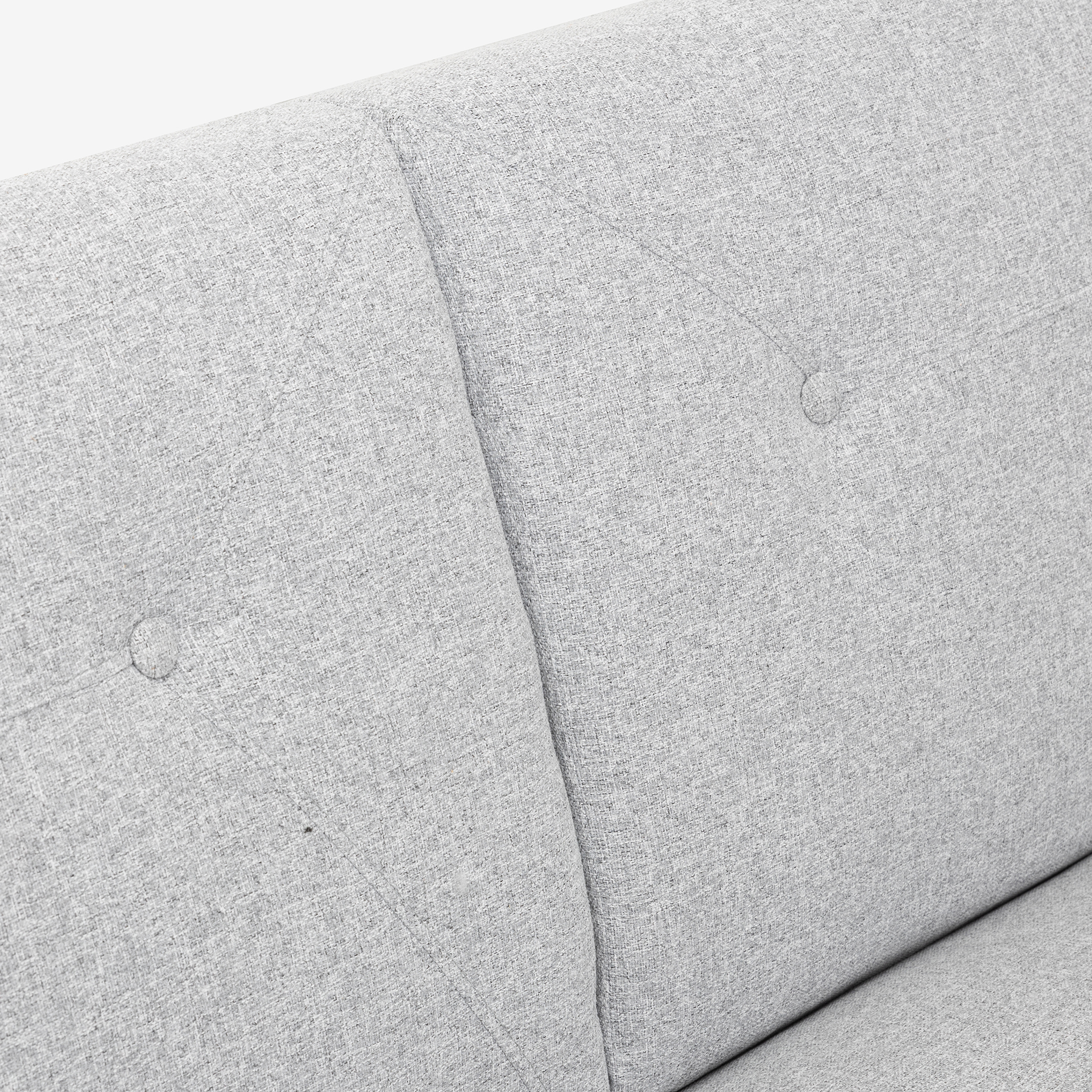 Sofá cama de 3 plazas gris Barita 216x85x85cm