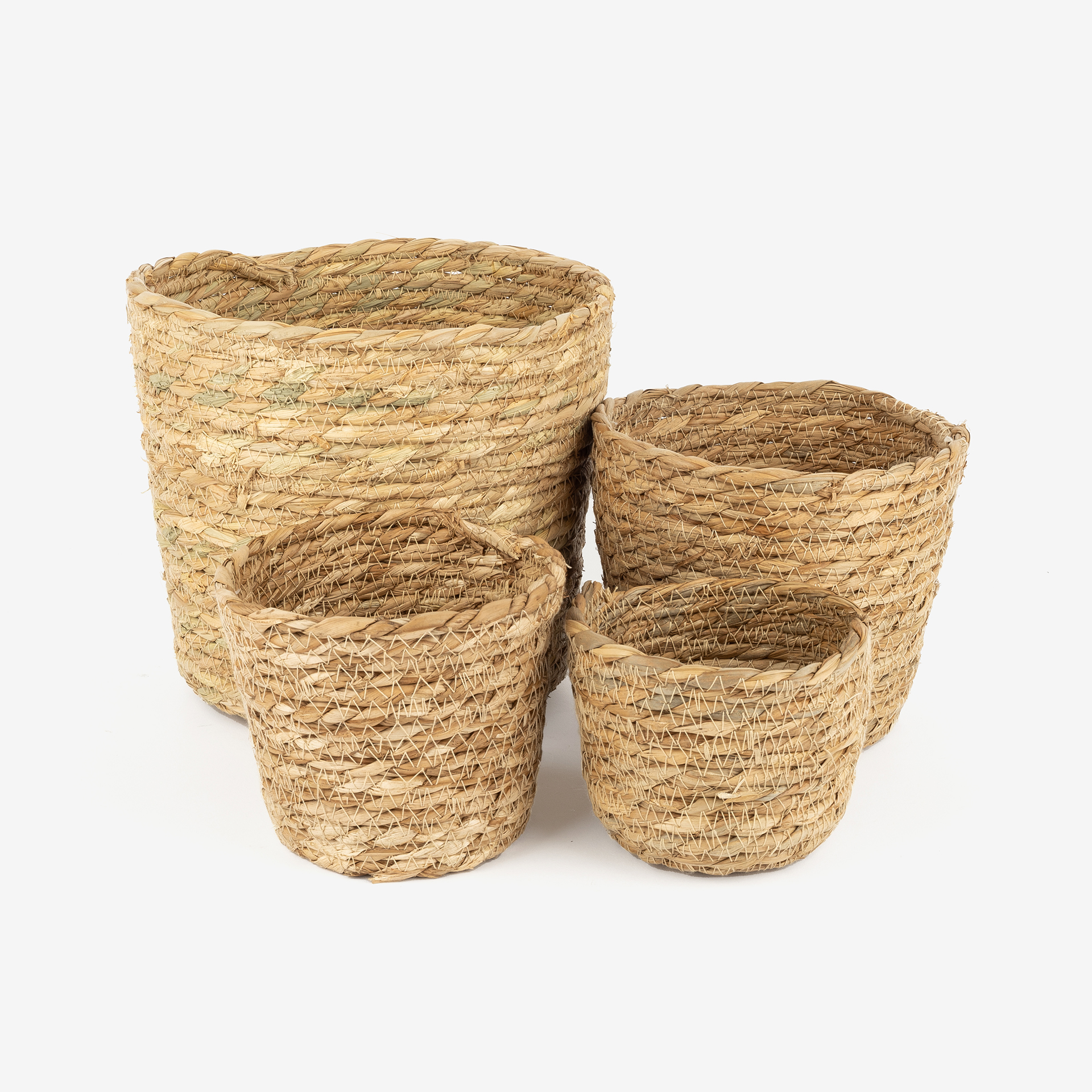 Macetero de fibras naturales &Oslash;16cm Miren