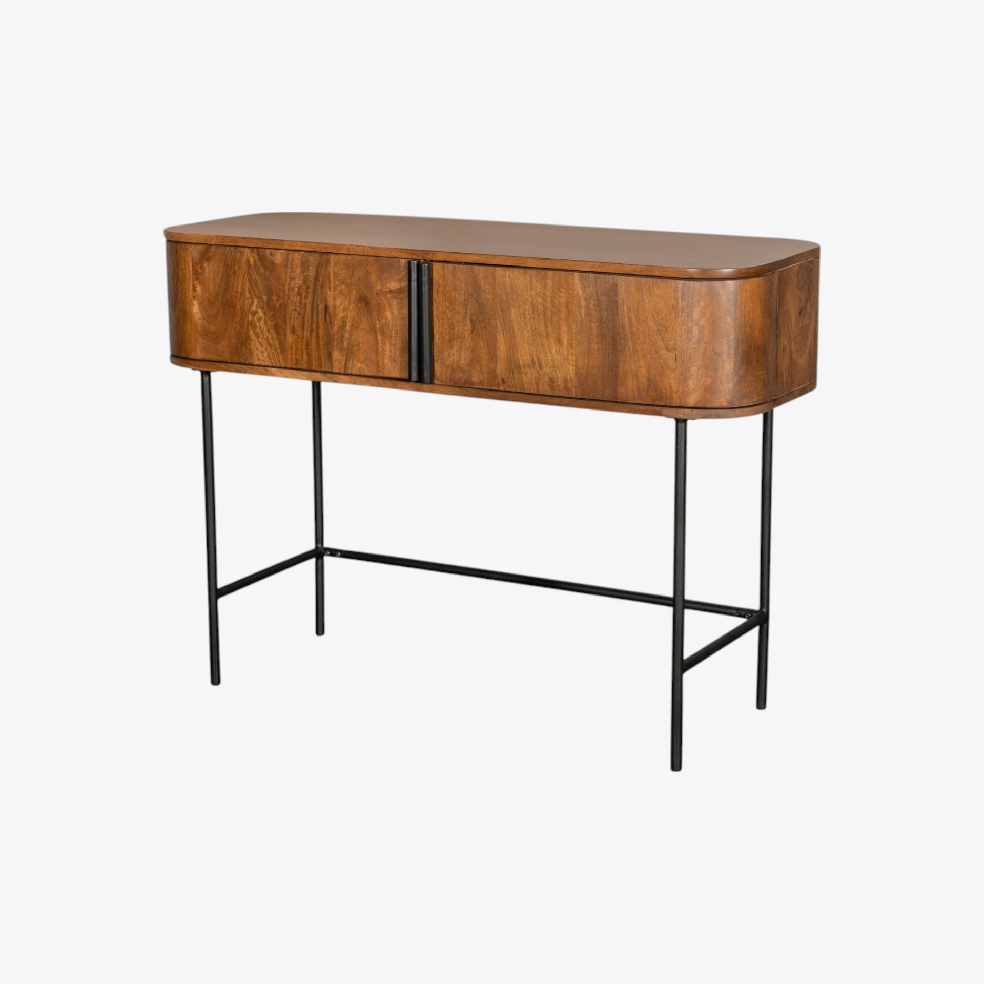 Consola de madera de mango Hulta 110x40x80cm