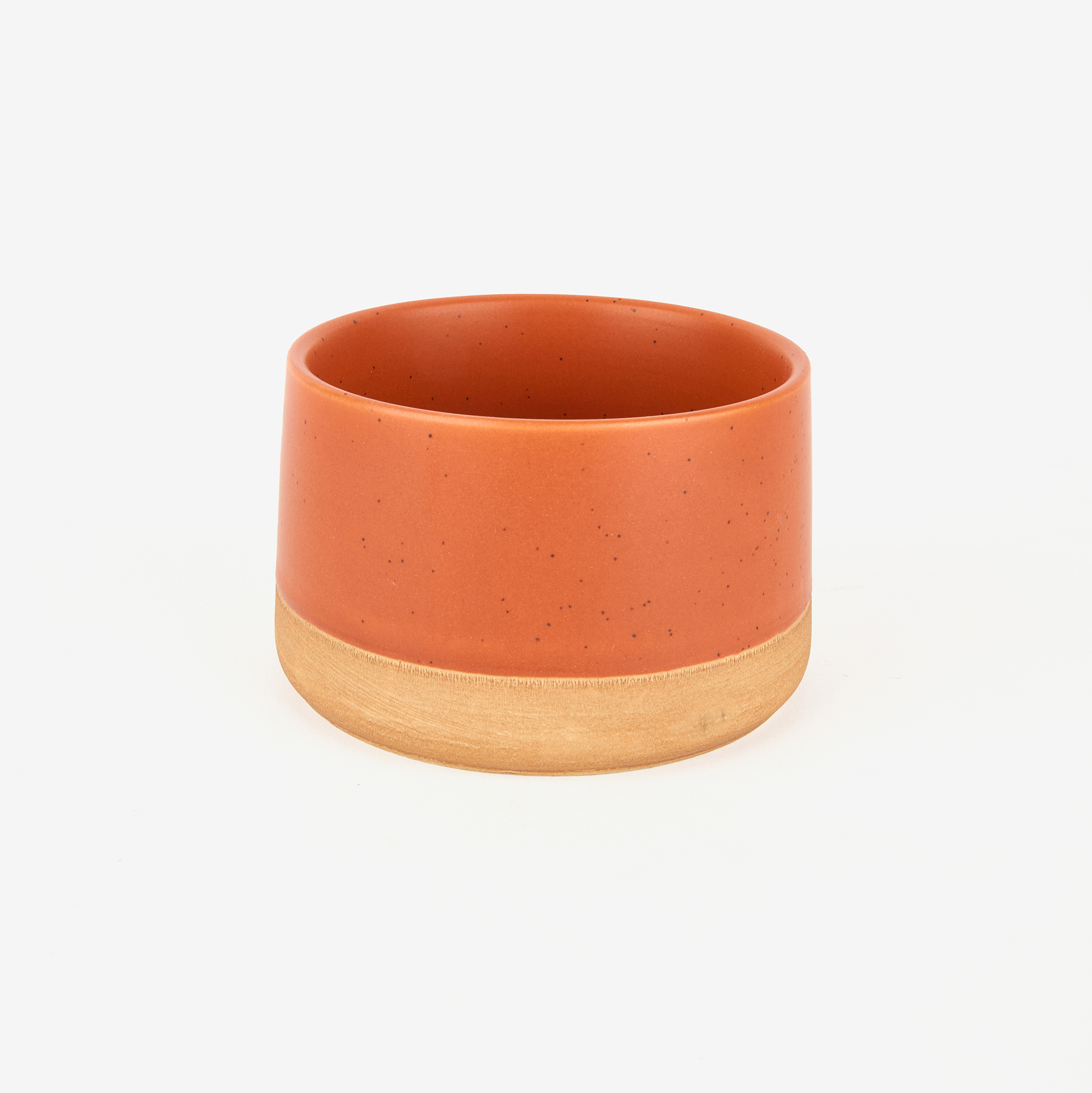 Set de 4 boles de gres de colores Ø9x5cm