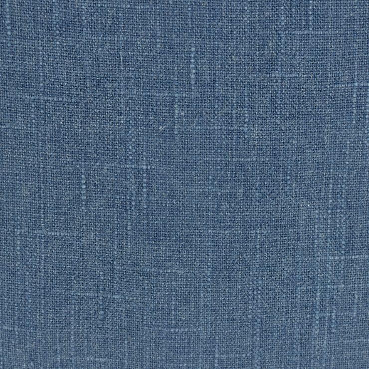 Funda de cojín de algodón azul Frida 45x45cm