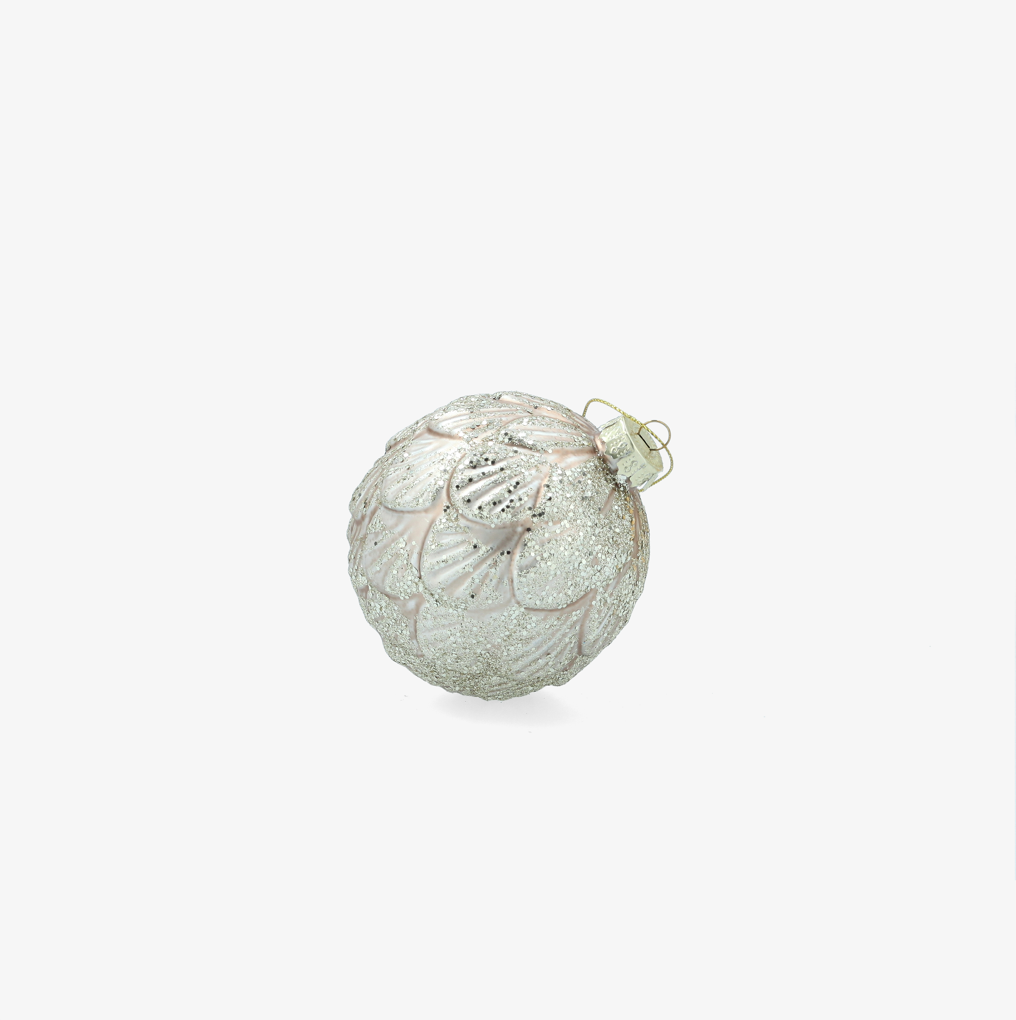 Bola de Navidad champ&aacute;n de cristal &Oslash;8cm