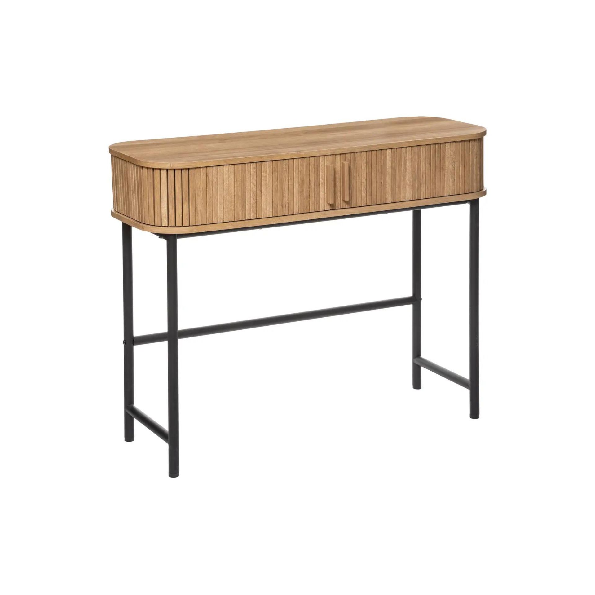 Consola de madera MDF Valote 100x35x80cm