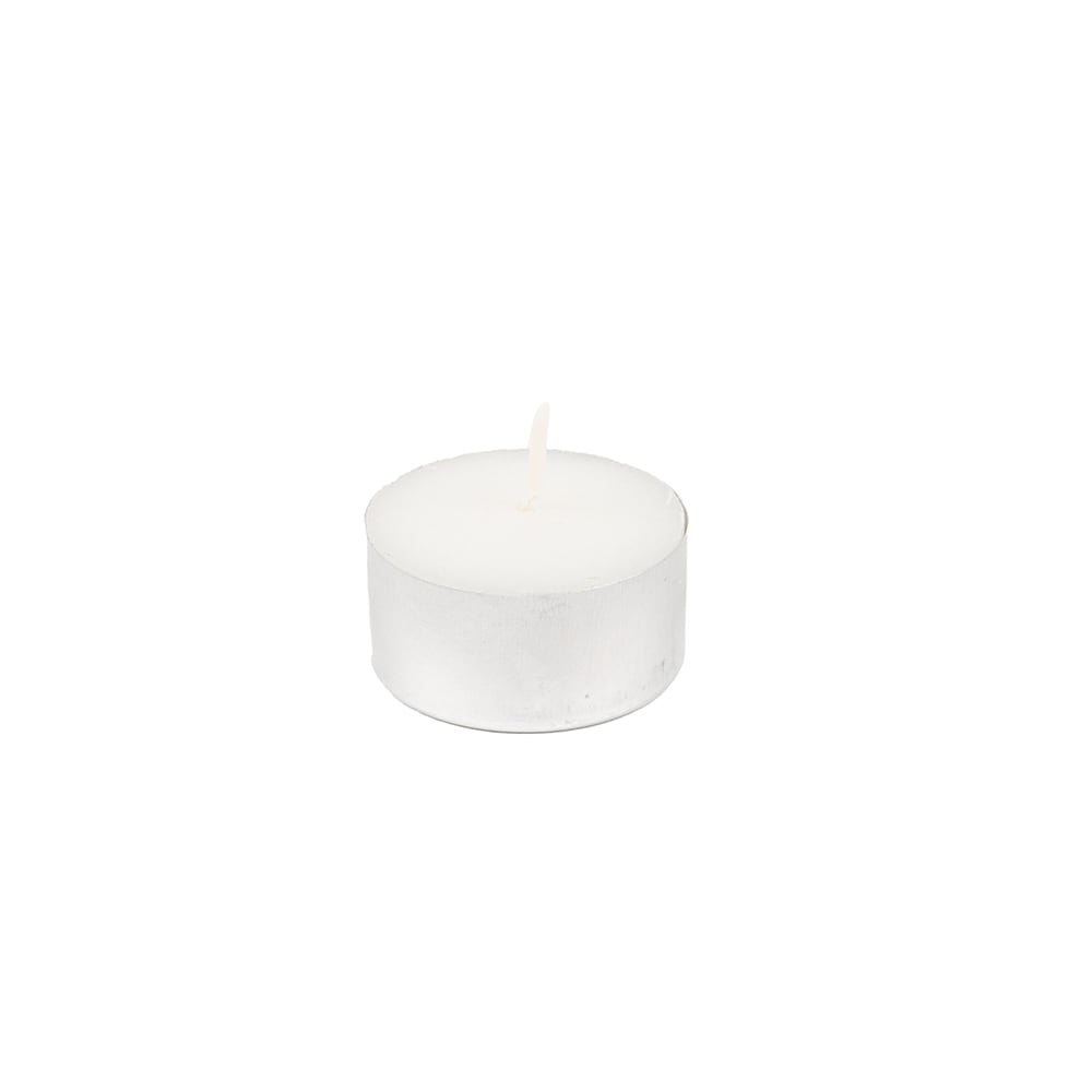 Set de 20 velas tea light blanca Lodi