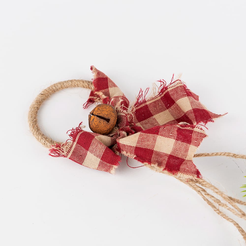 Cascabel envejecido para colgar 50cm