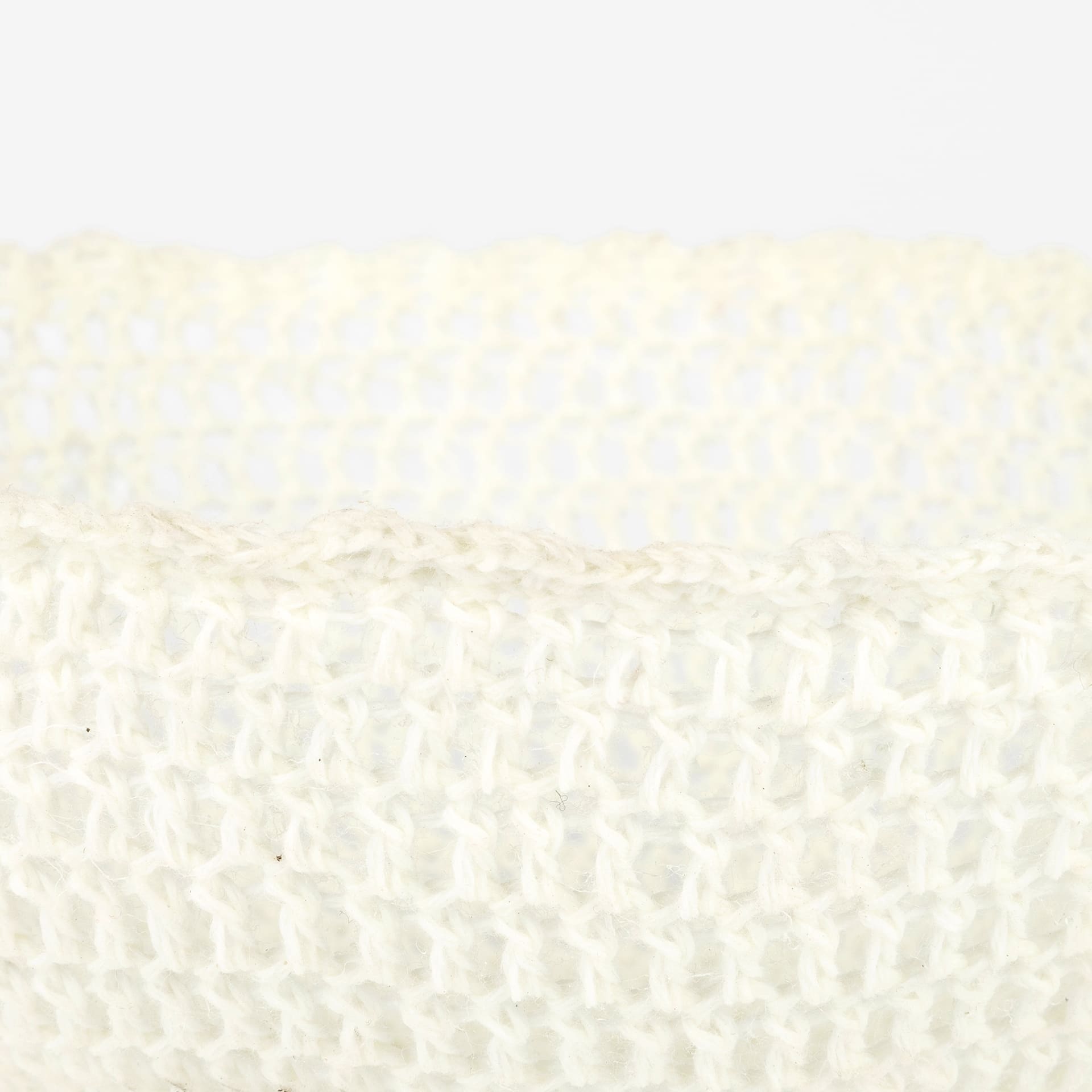 Frutero de algodón blanco Nadel Ø25x8cm